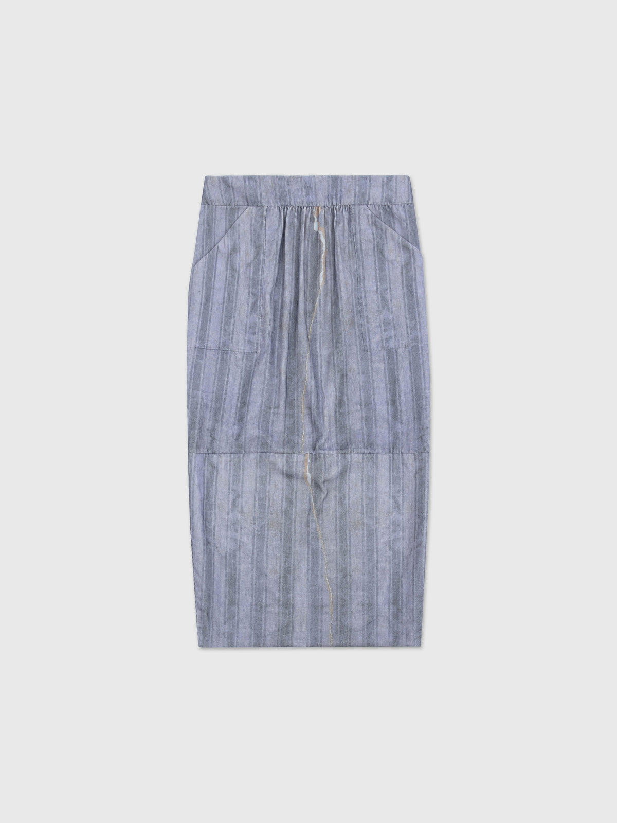 Talking Walls Caro Fray Corduroy pencil skirt fray