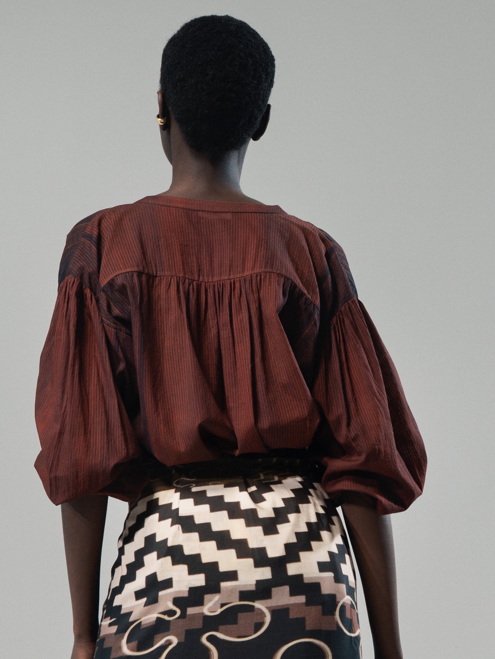 Talking Walls Clara Glaze Lightweight blouse glaze