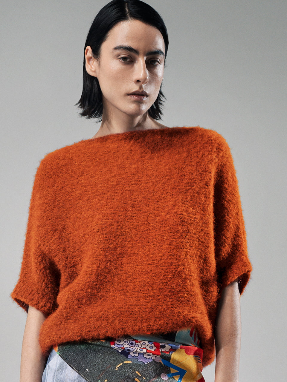 Talking Walls Lio brushed Relaxed jumper felix orange