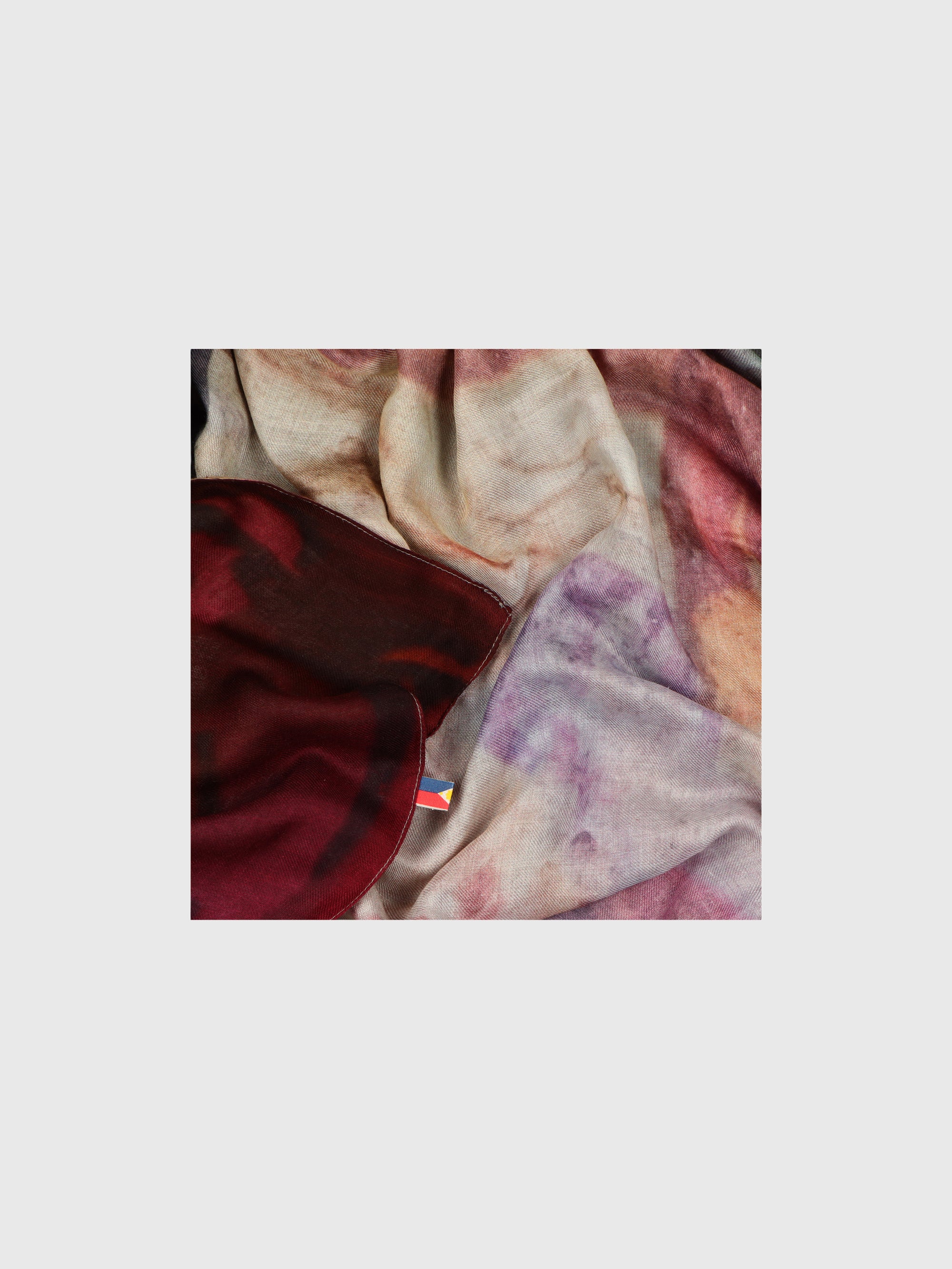 Talking Walls ava double face double face square scarf hollywood