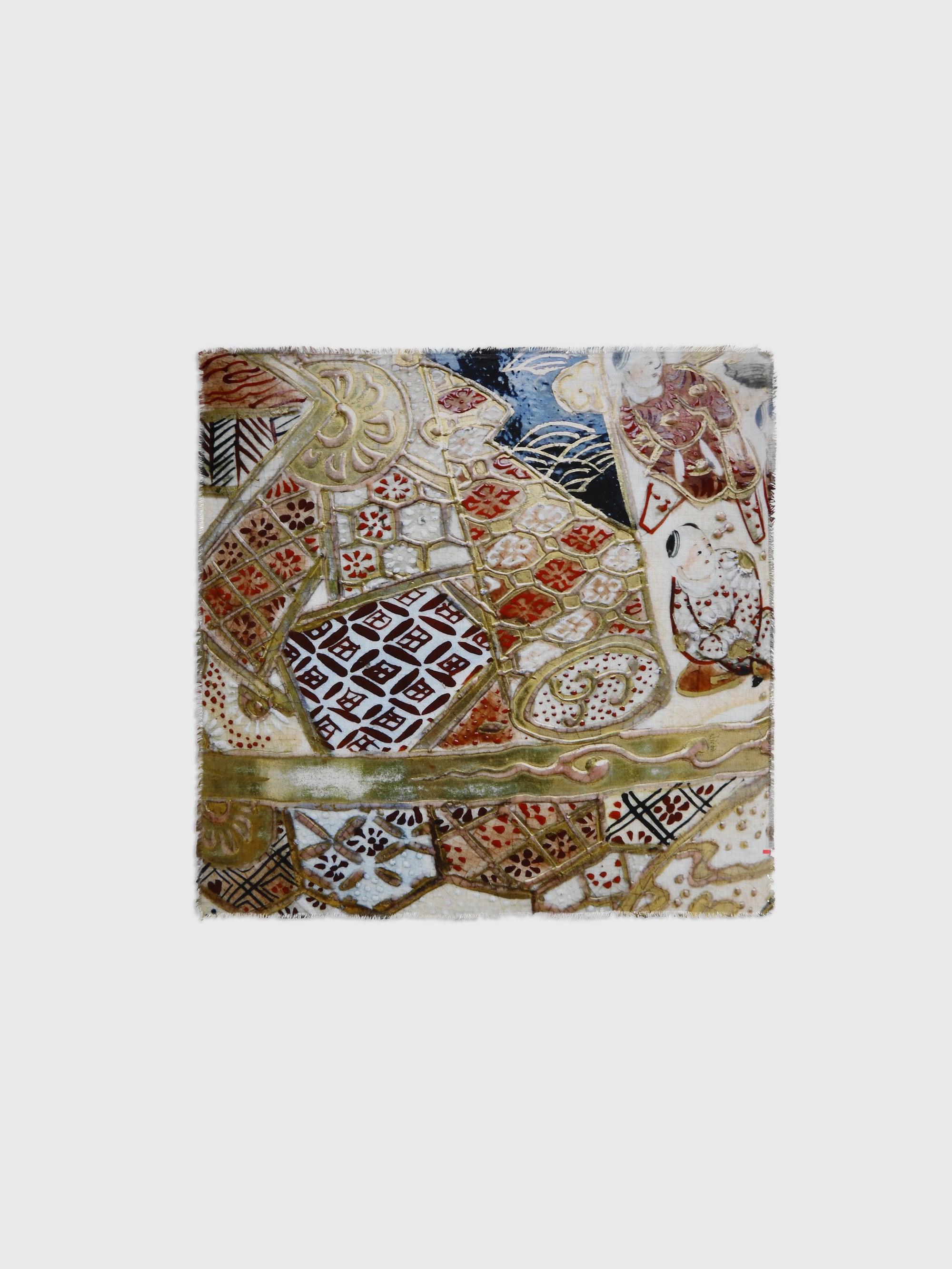 Talking Walls ela single face single face square scarf porcelain