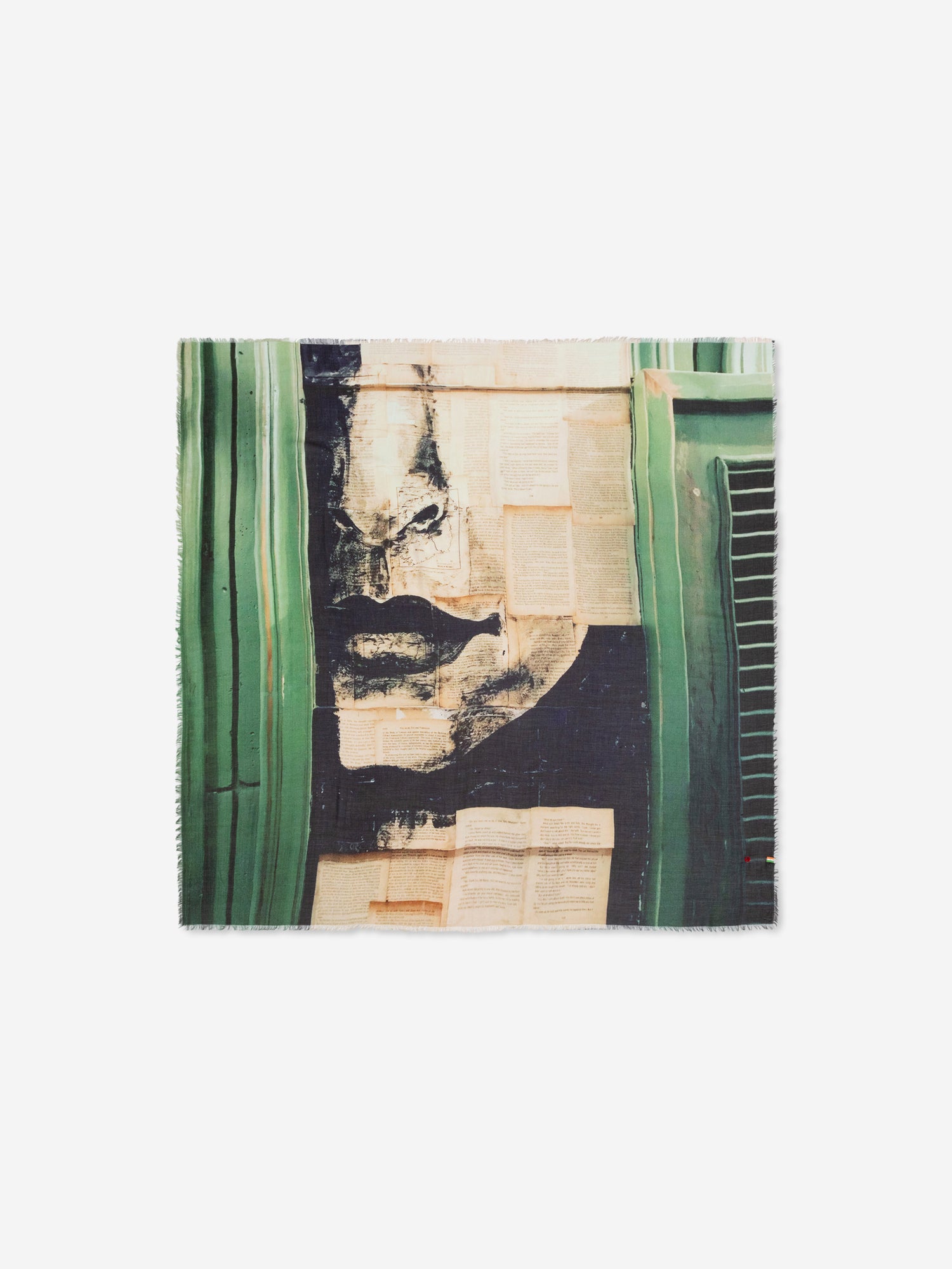 Talking Walls ela talking door single face square scarf talking door