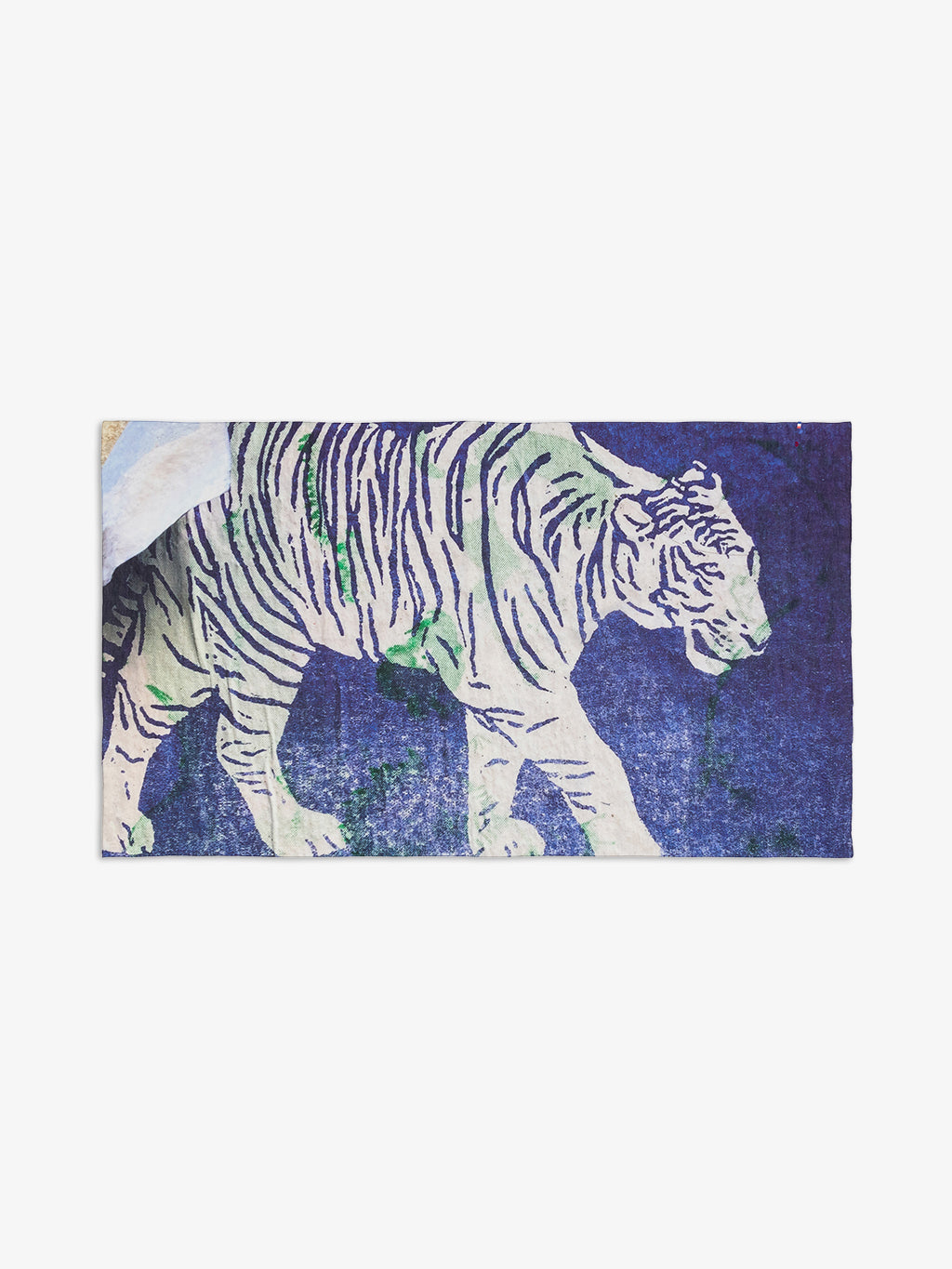 Talking Walls joy single face Single face rectangular scarf tigre atlantique