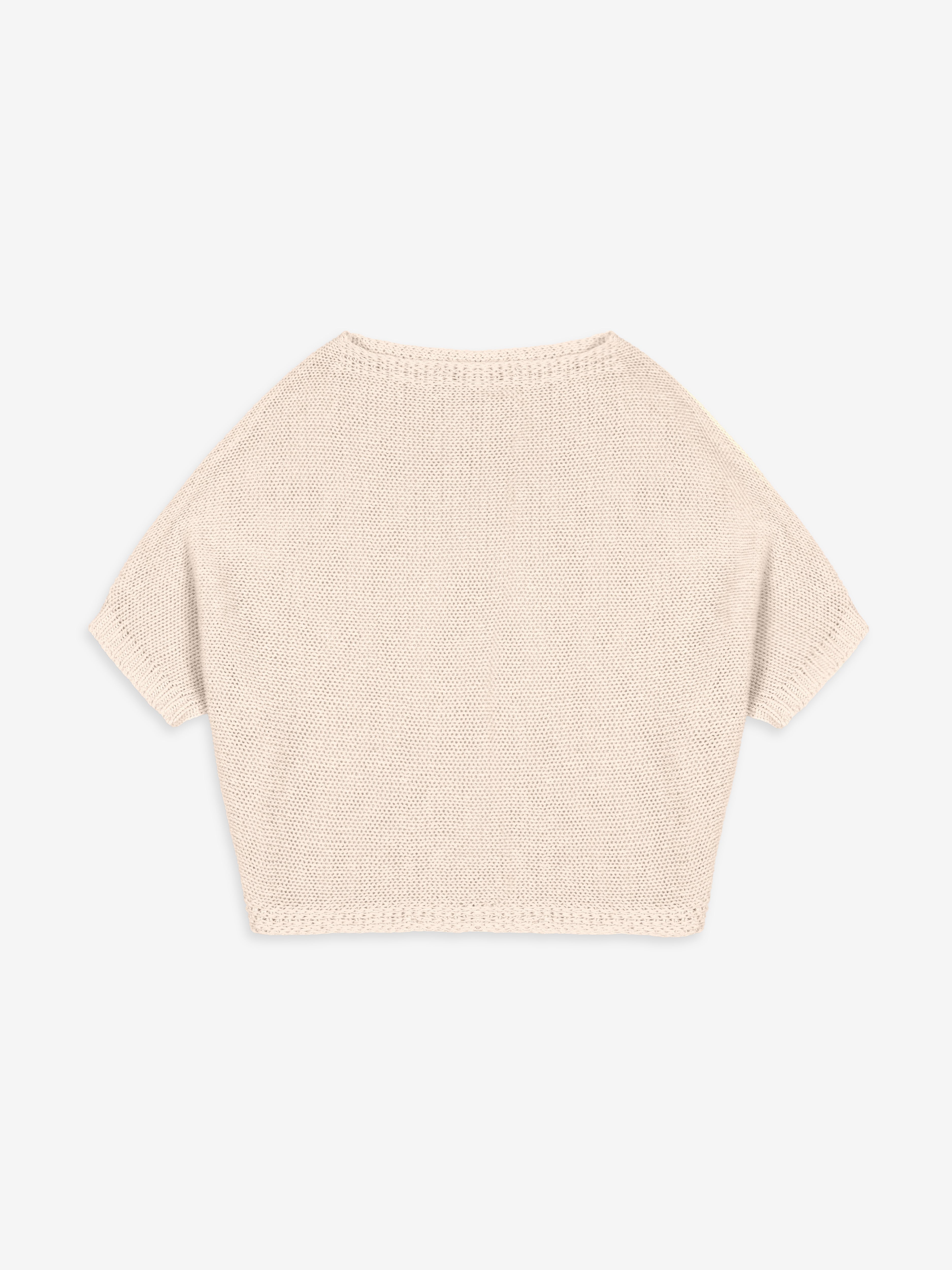 Talking Walls juliette beige relaxed jumper beige