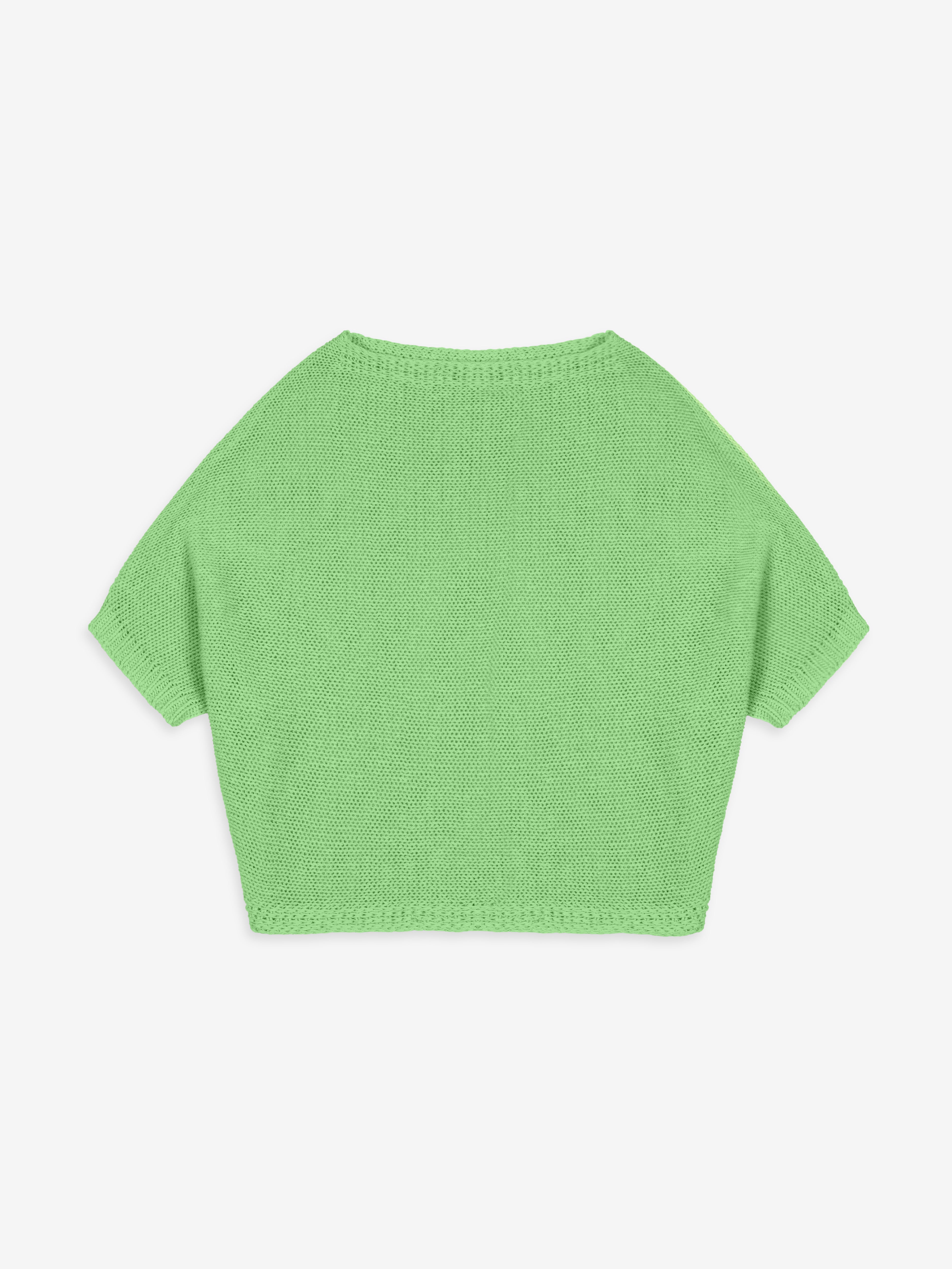 Talking Walls juliette mint relaxed jumper mint