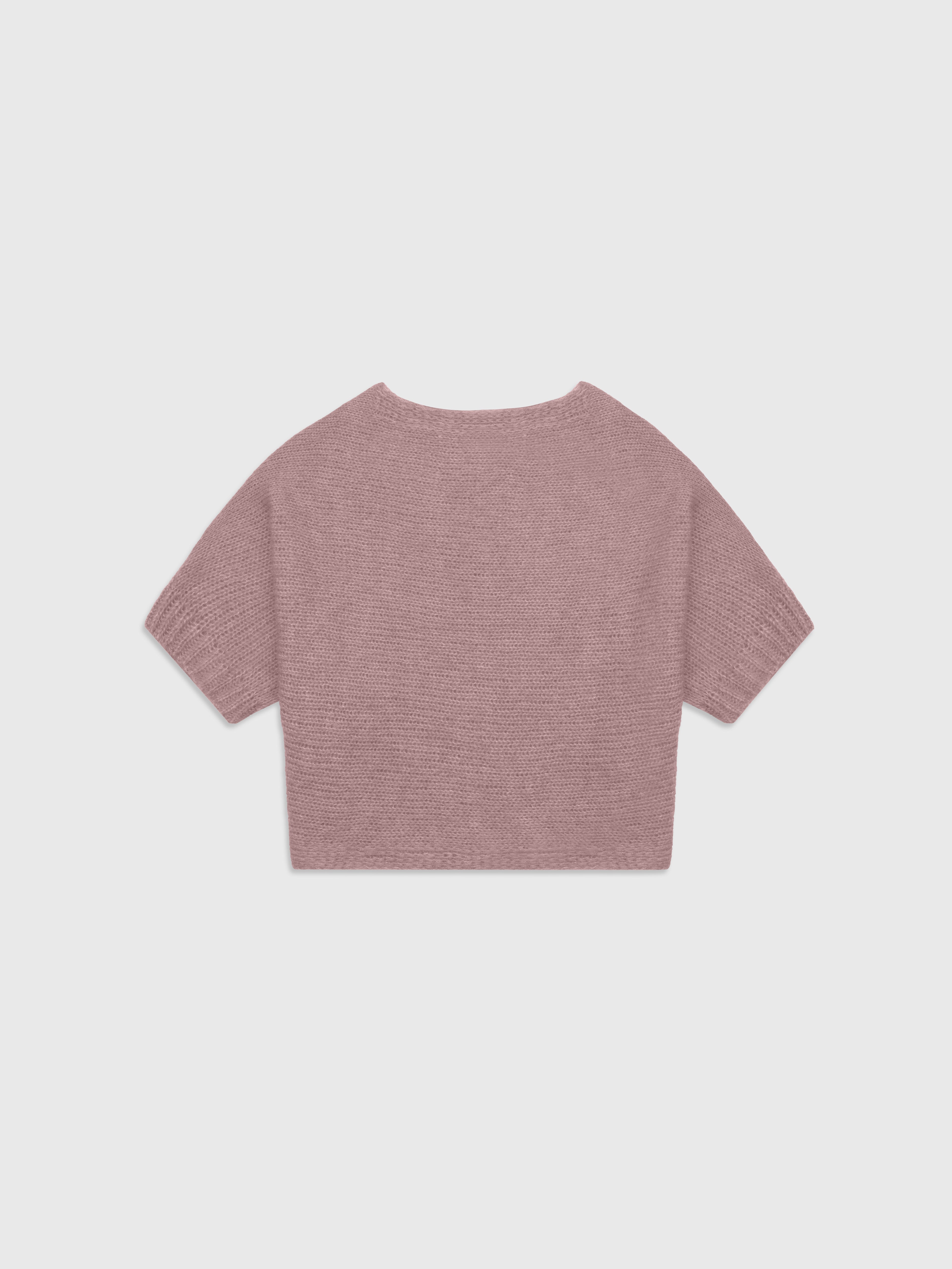 Talking Walls lio wood rose relaxed jumper wood rose