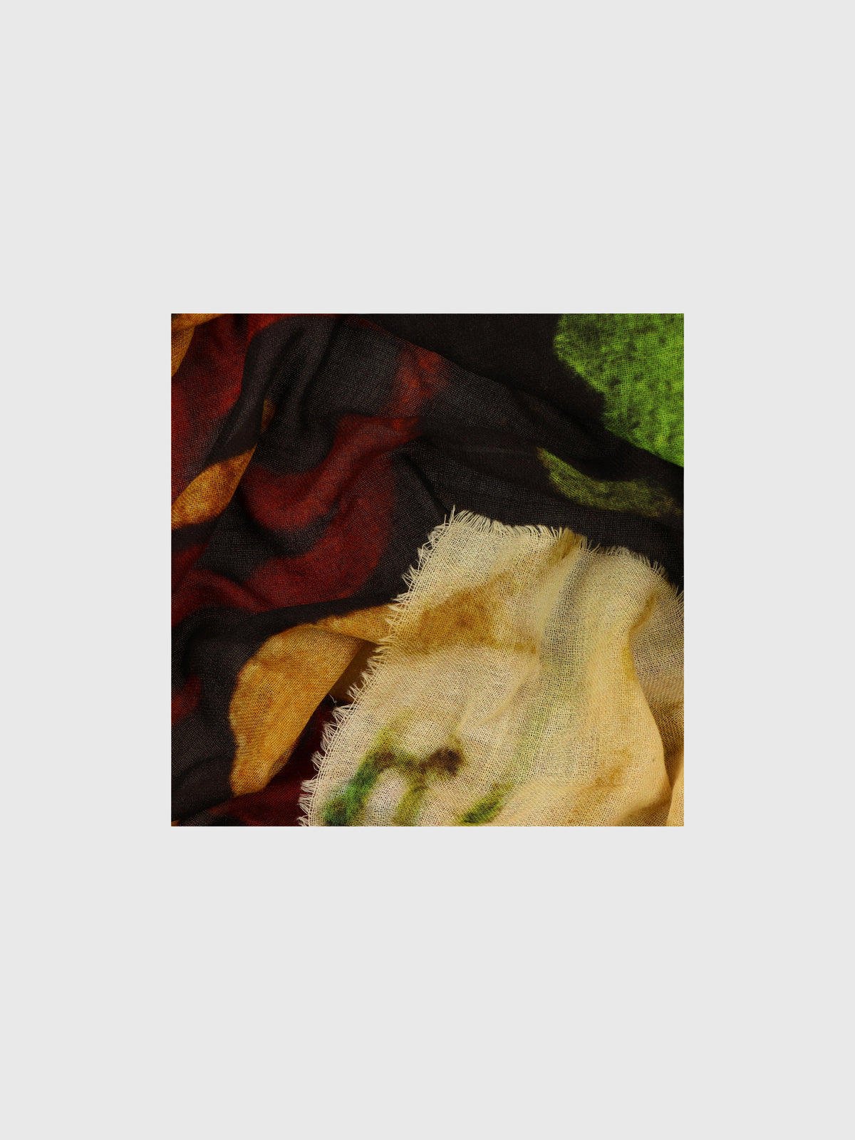 Talking Walls mantis single face Single faced square-shaped blanket scarf gran plaza