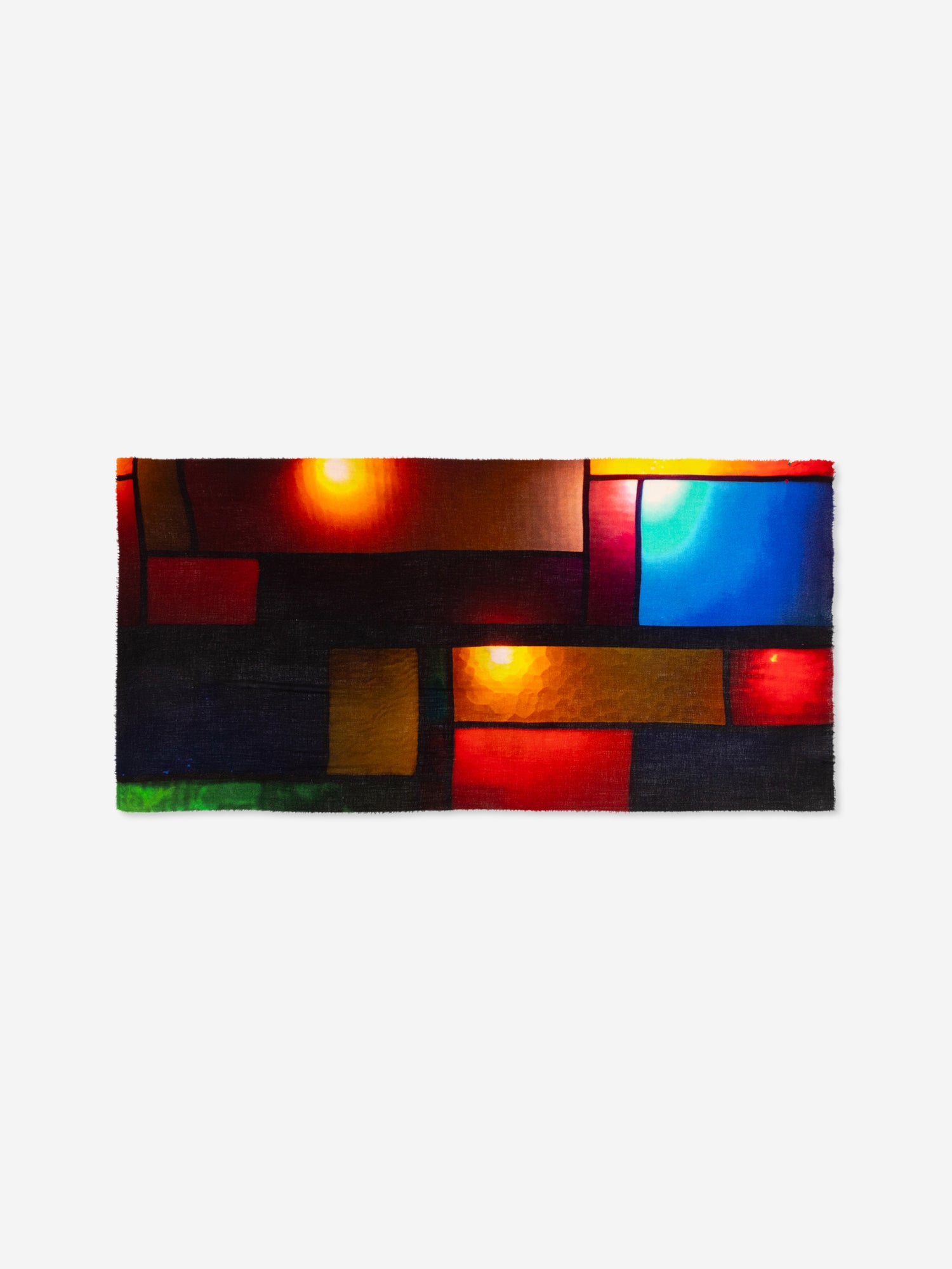 Talking Walls marilyn sablon single face rectangular scarf