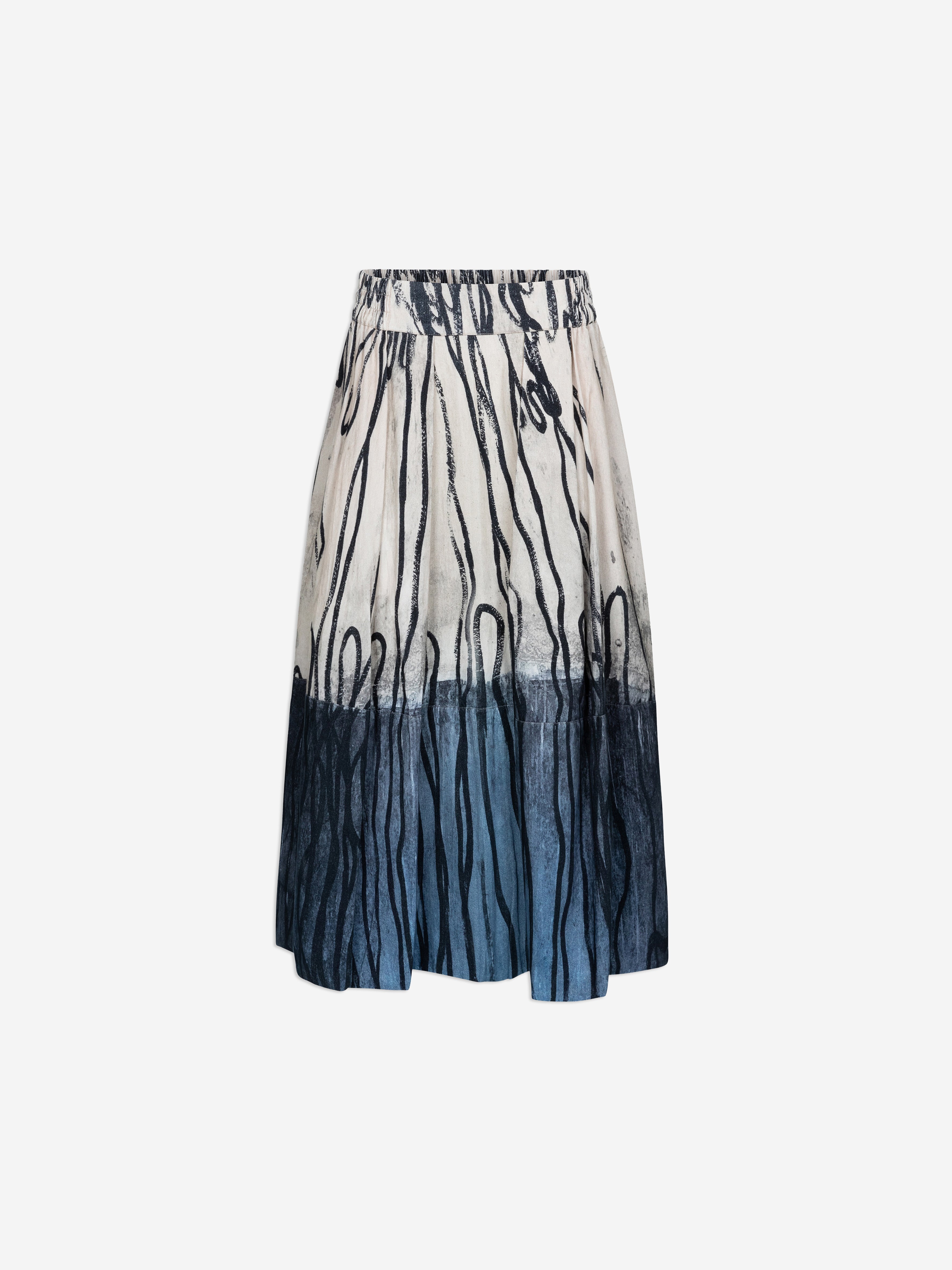 Talking Walls nona cables Midi Skirt cables