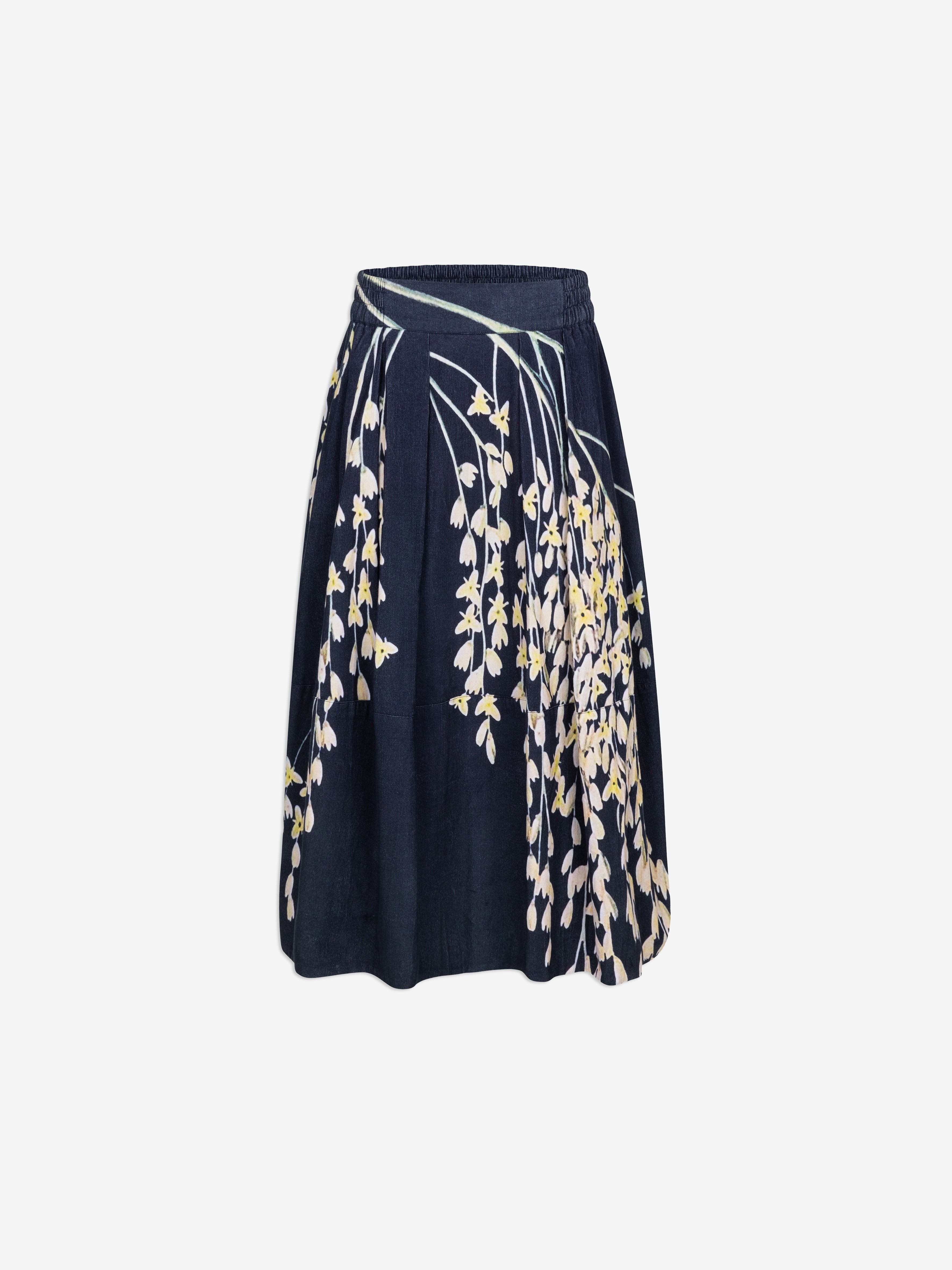 Talking Walls nona dates Midi Skirt dates