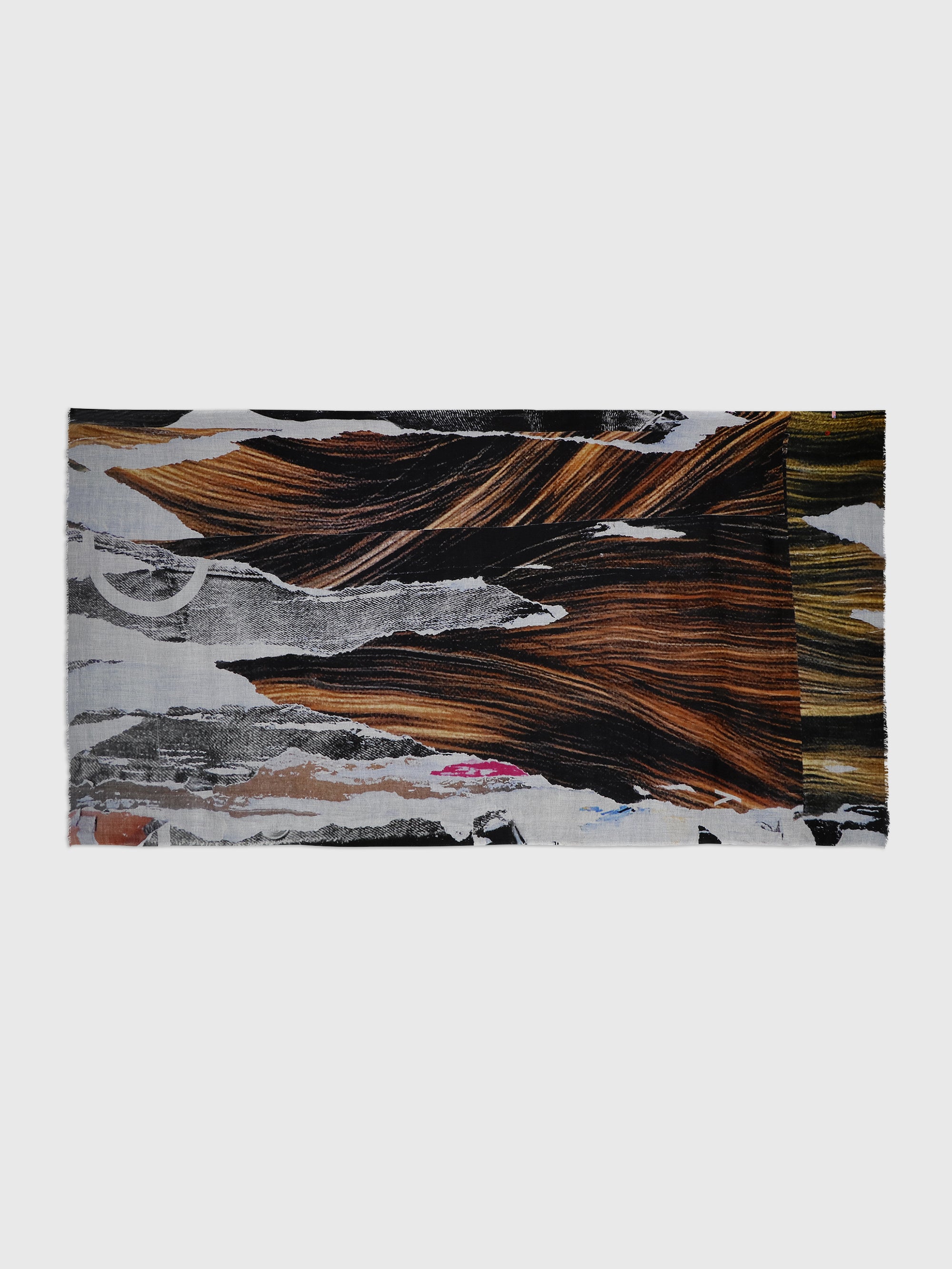 Talking Walls yoko single face single face rectangular scarf tear off