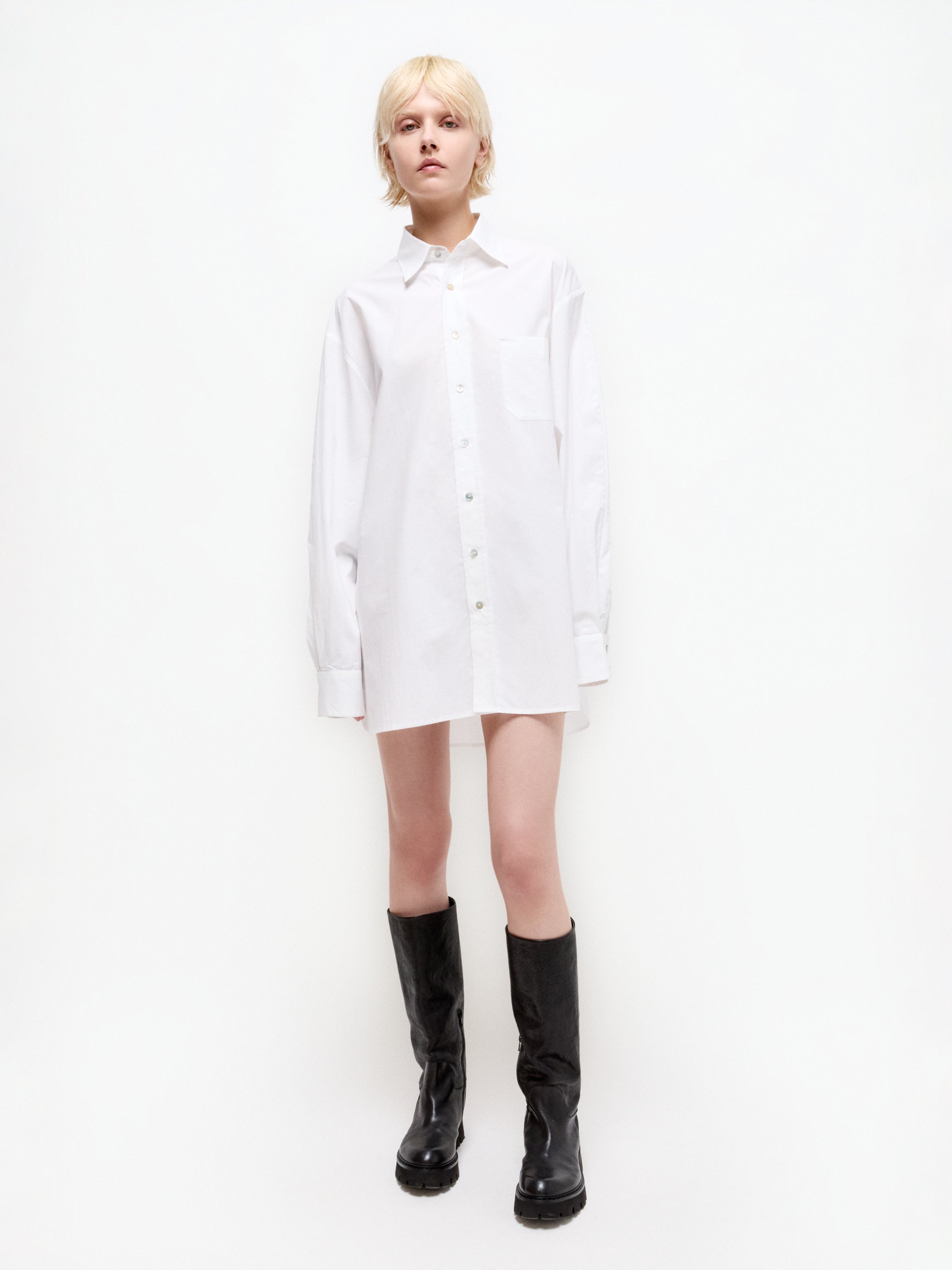 Talking Walls zita monster Boyfriend relaxed shirt monster
