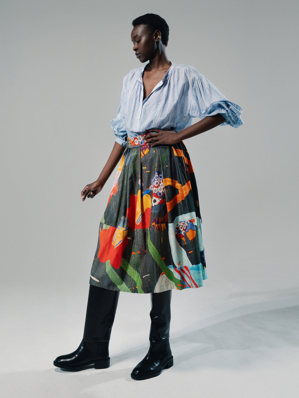 Talking Walls Clara Fray Lightweight blouse fray