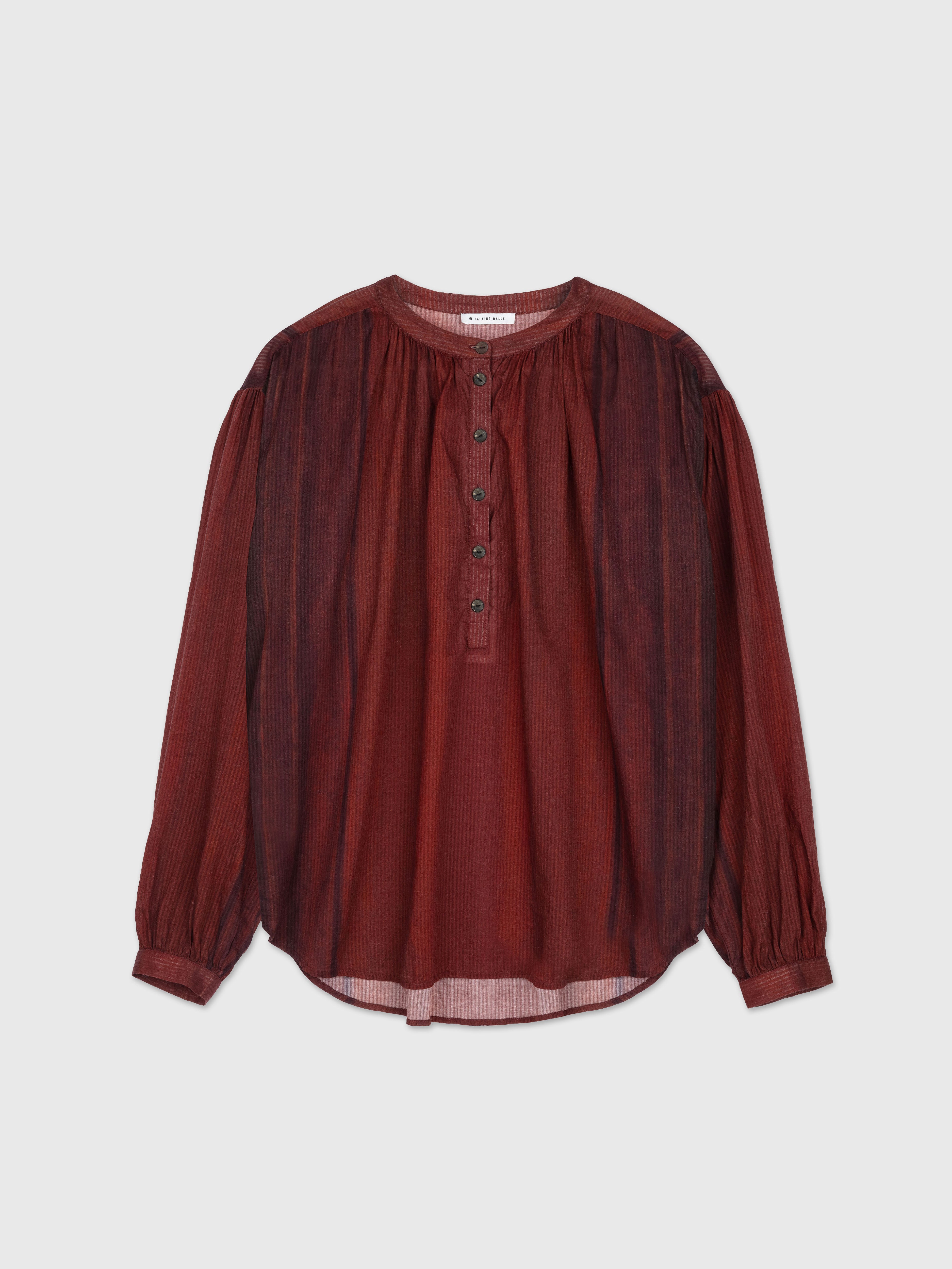 Talking Walls Clara Glaze Lightweight blouse glaze