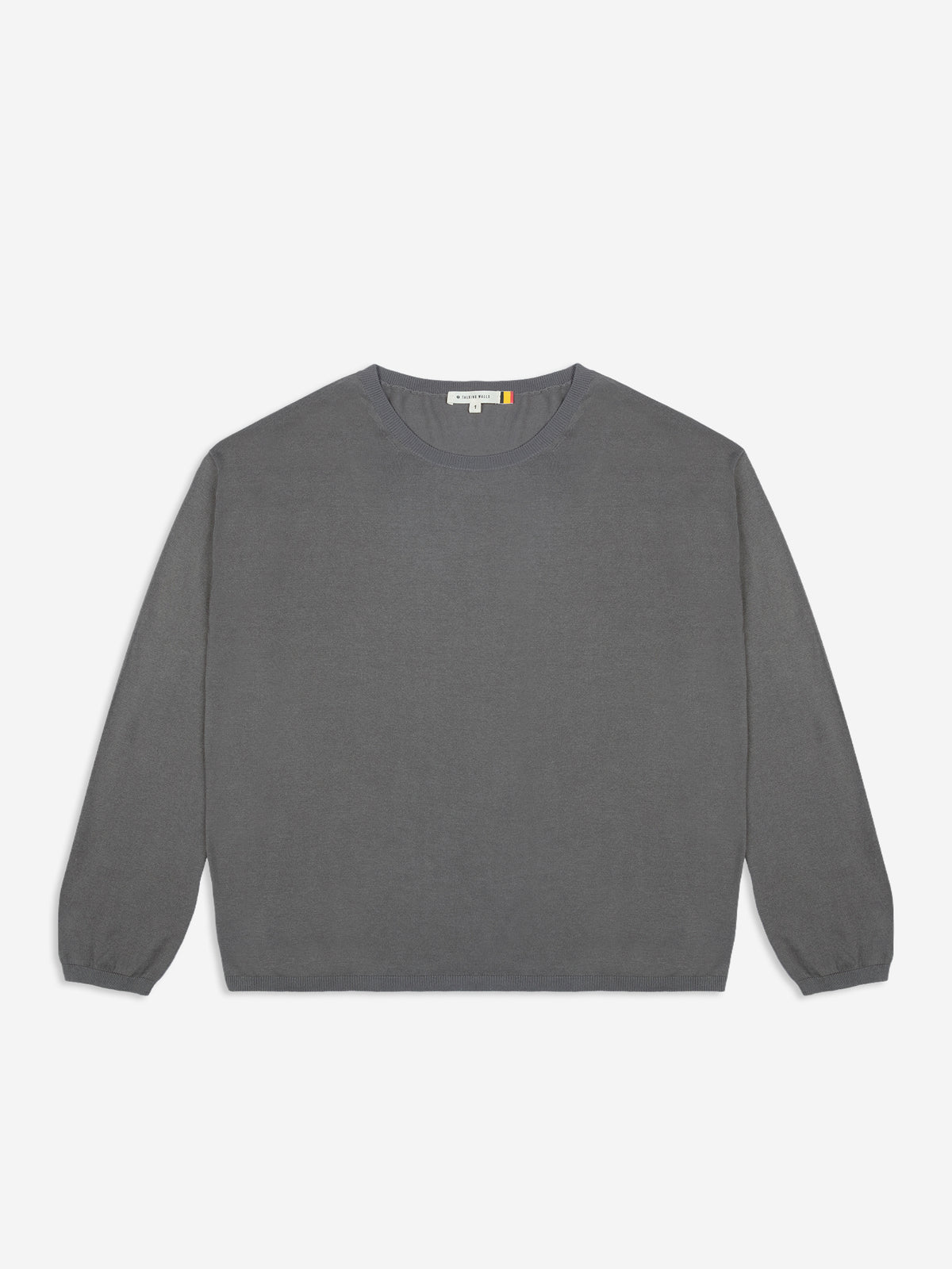 Talking Walls Isa sweater relaxed jumper titanium