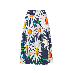 Talking Walls juju Midi Skirt daisy