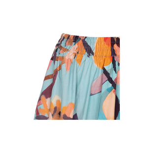 Talking Walls juju Midi Skirt pêche