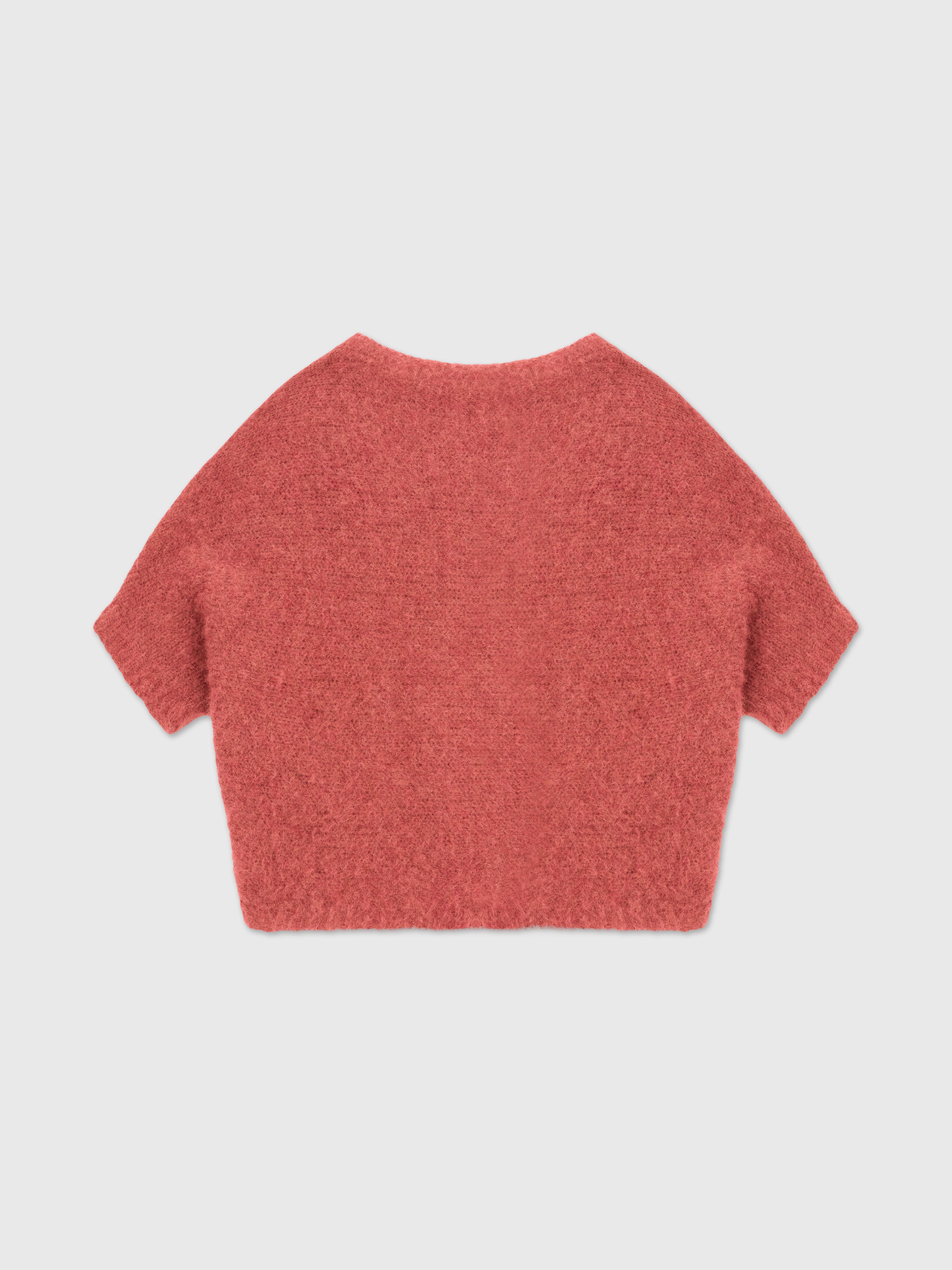 Talking Walls Lio brushed Relaxed jumper almanac pink