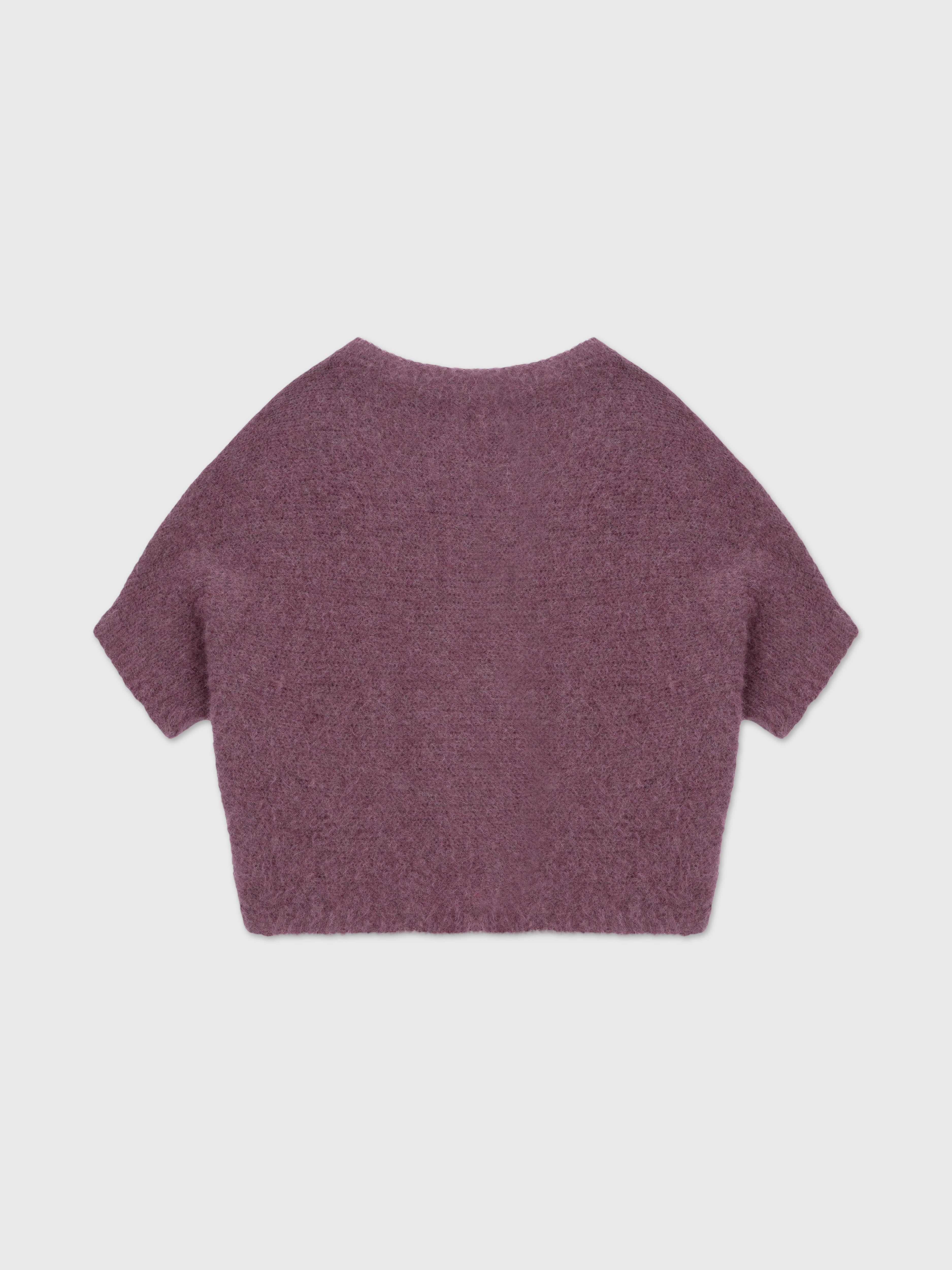 Talking Walls Lio brushed Relaxed jumper glaze purple