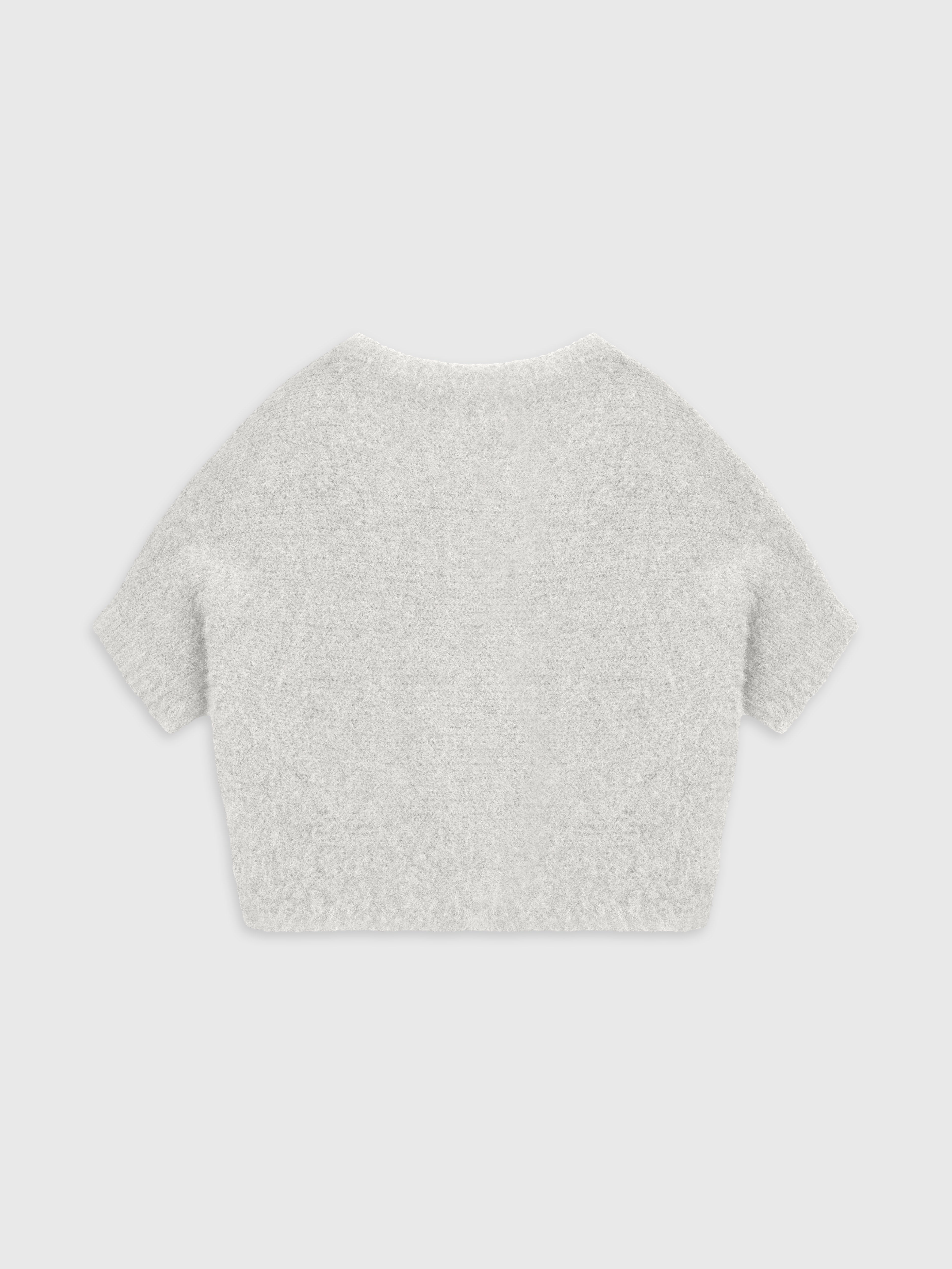 Talking Walls Lio brushed Relaxed jumper plaster grey