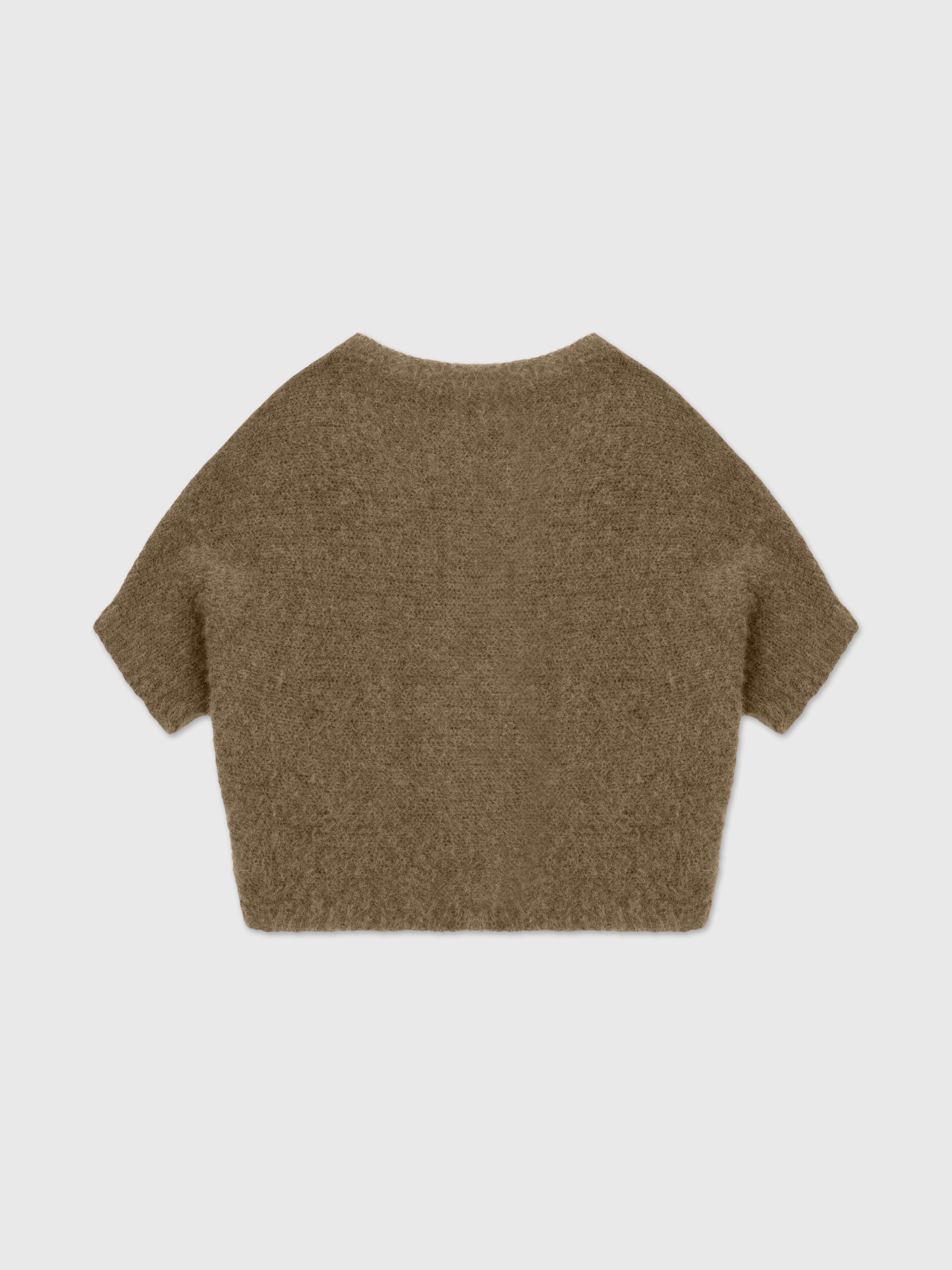 Talking Walls Lio brushed Relaxed jumper scratch khaki