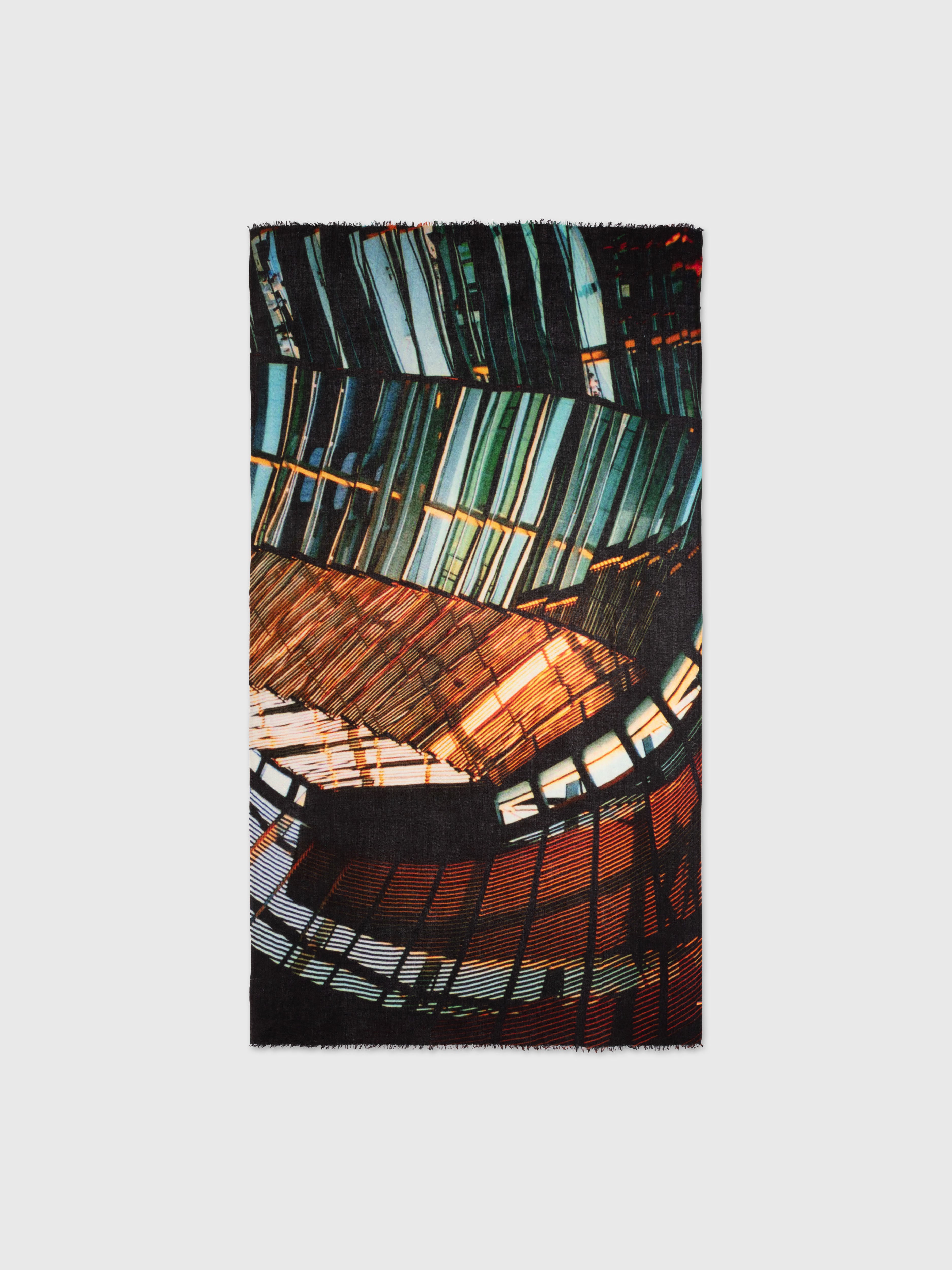 Talking Walls Marilyn Caleidoscope Single face rectangular scarf caleidoscope