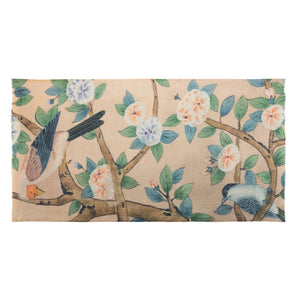 Talking Walls Patti single face rectangular scarf magpies