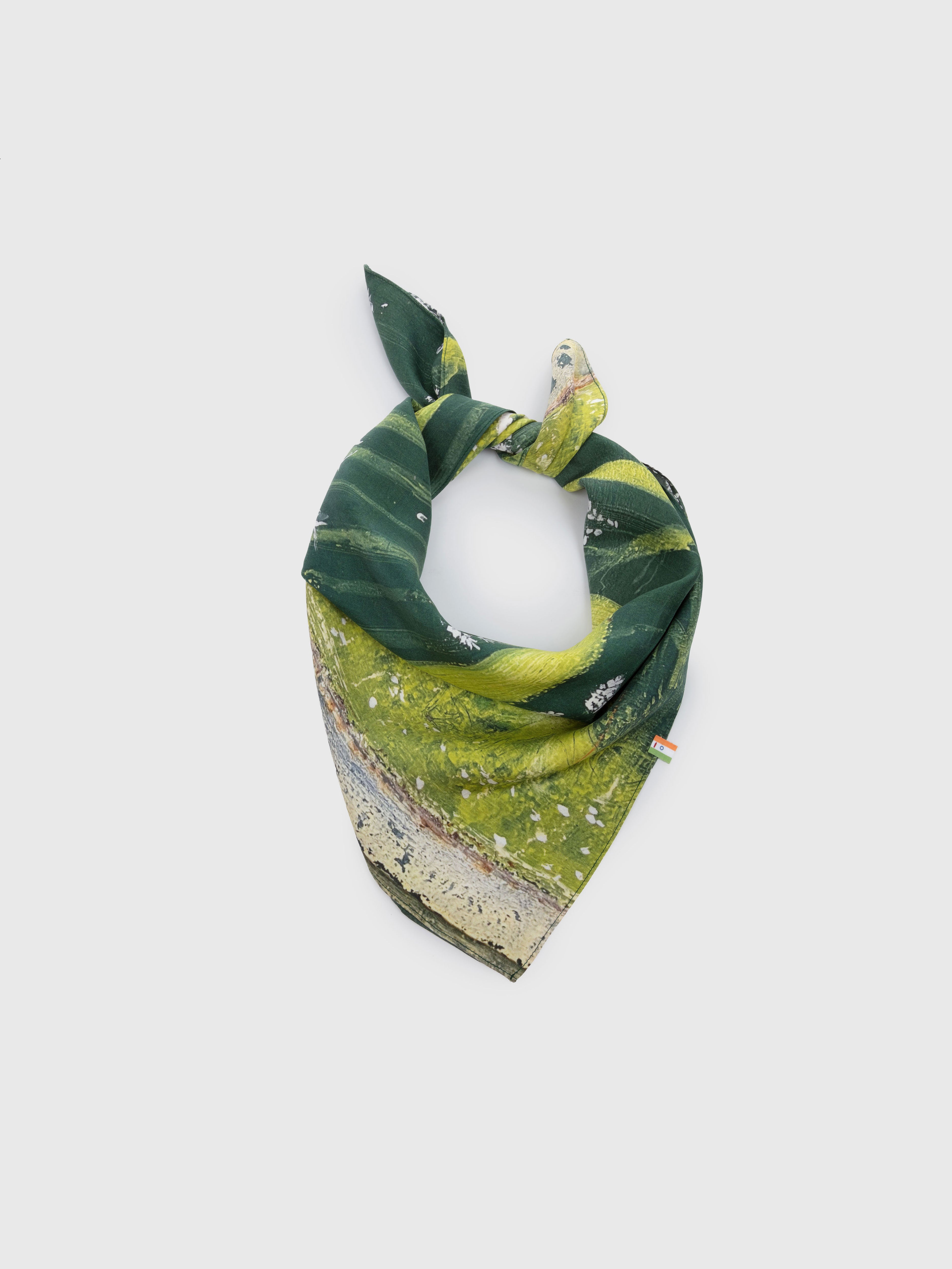 Talking Walls Twiggy Woods Single face square-shaped scarf woods
