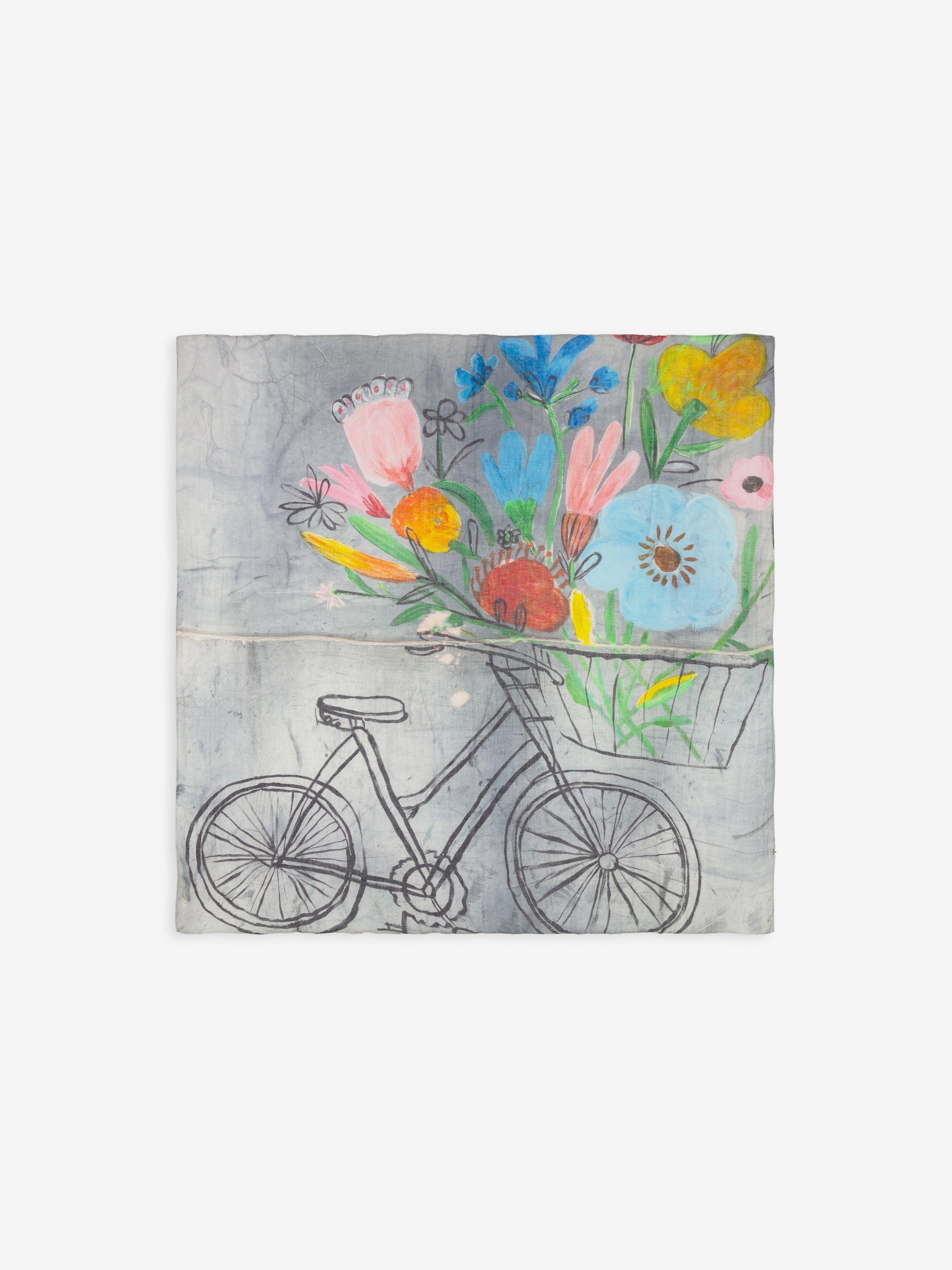 Talking Walls alba bouquet express single face square scarf bouquet express