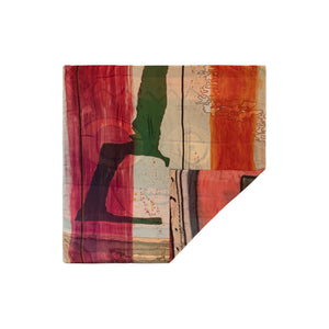 Talking Walls ava arlatan double face square scarf arlatan