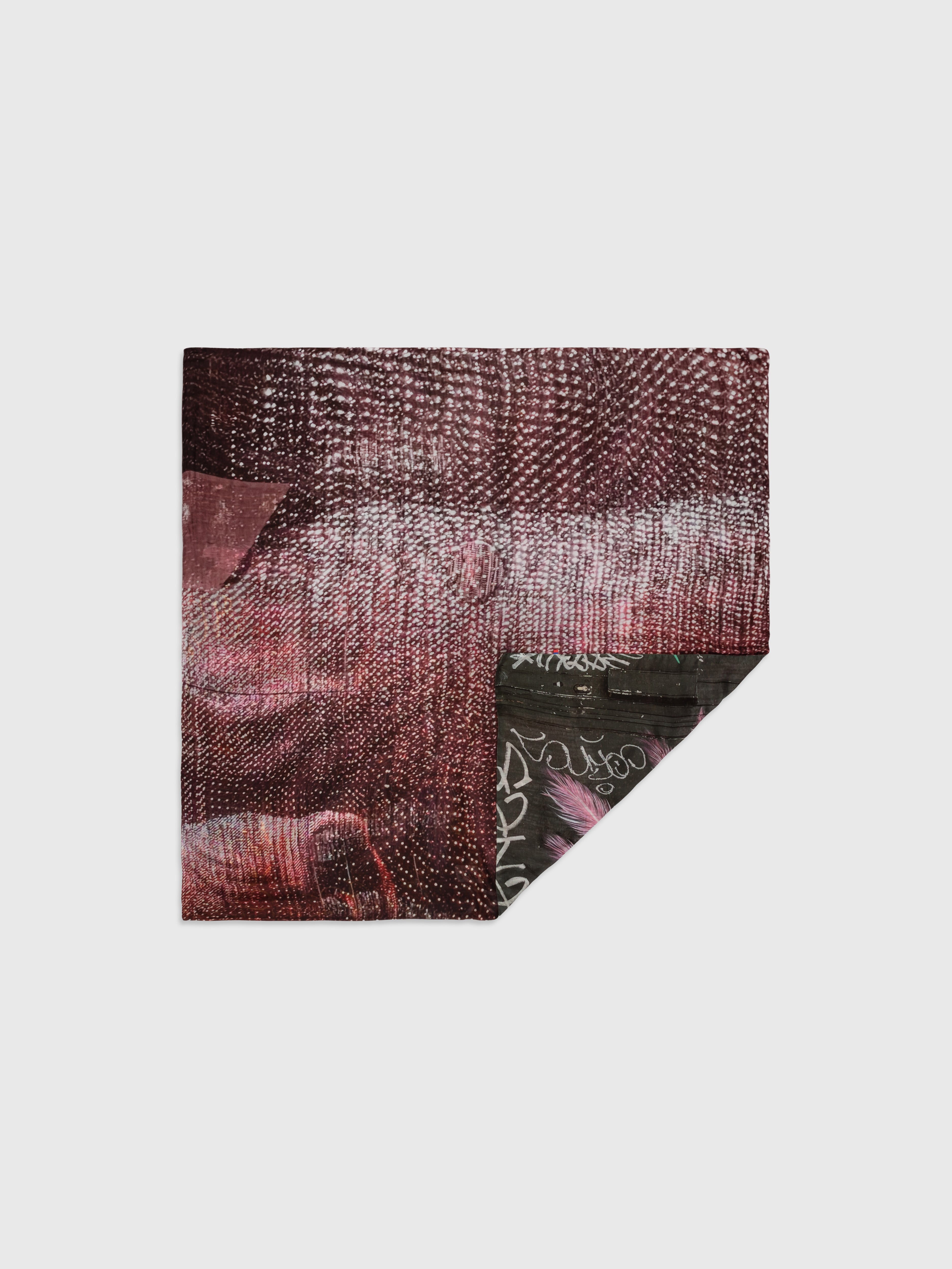 Talking Walls ava burlesque stardust double face square scarf burlesque stardust