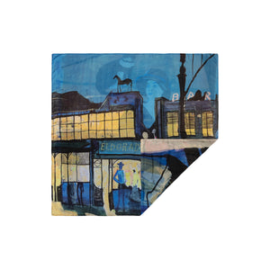 Talking Walls ava eldorado double face square scarf eldorado