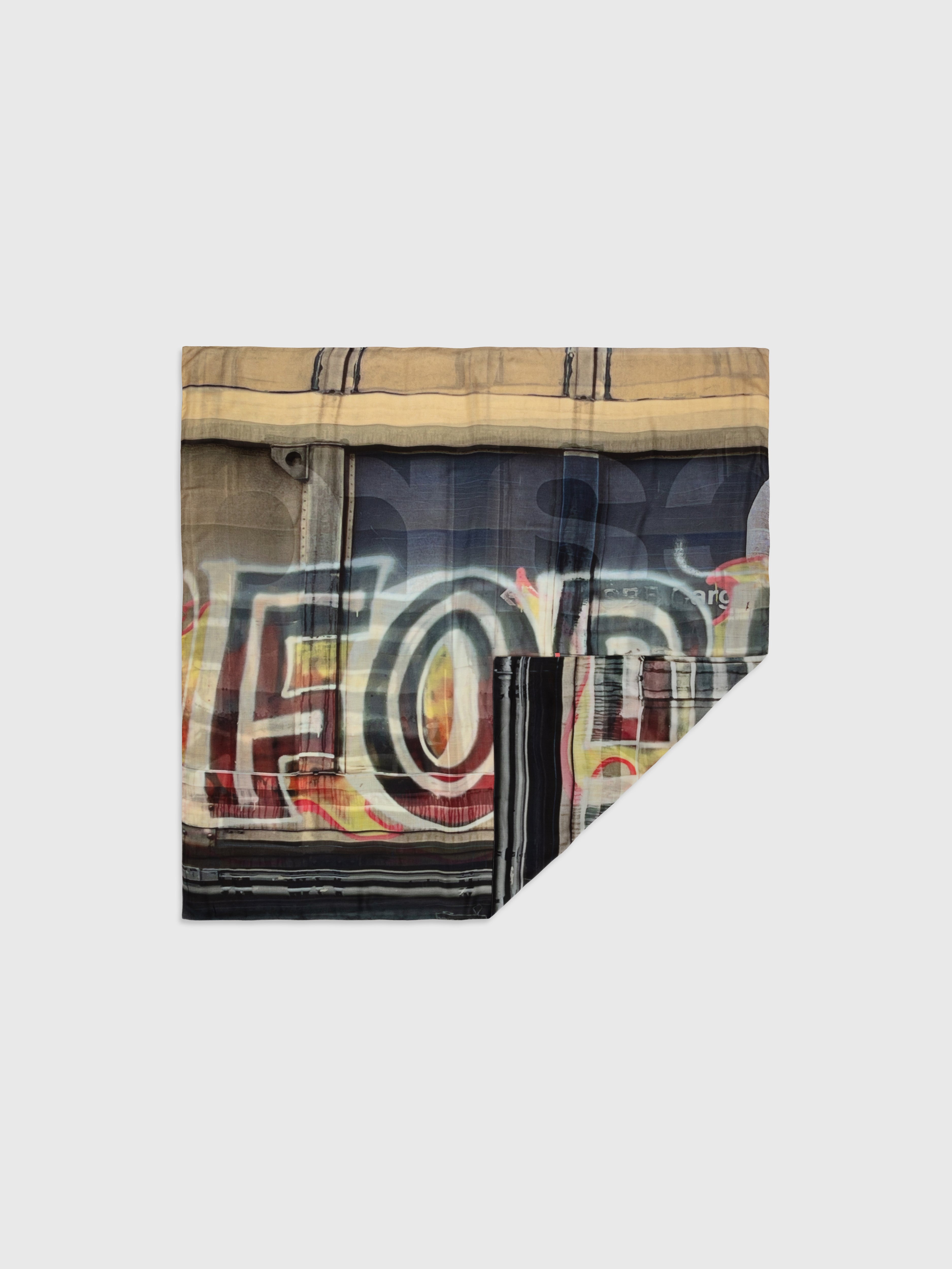 Talking Walls ava for ever double face square scarf for ever