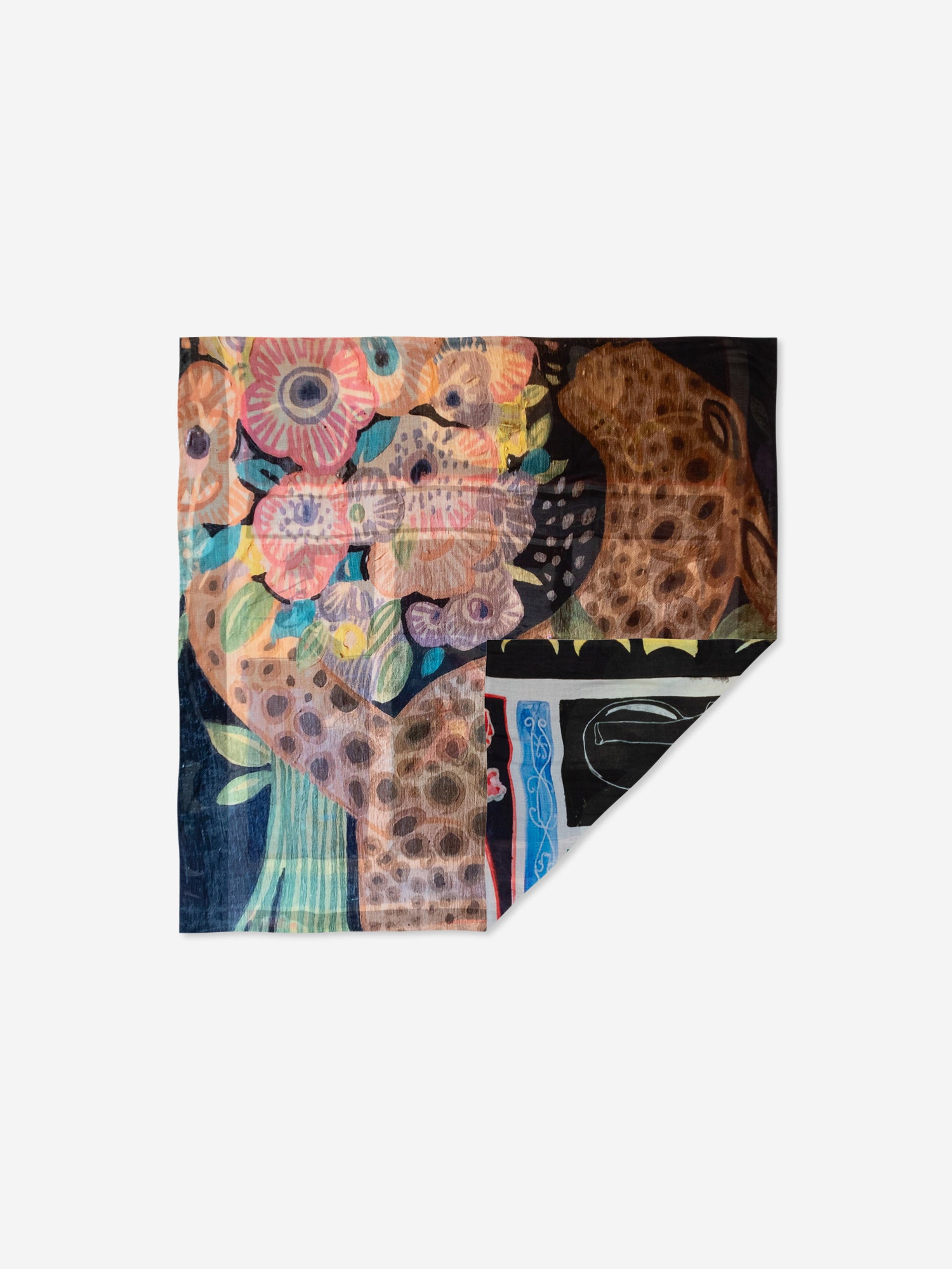 Talking Walls ava josephine & simonne double face square scarf josephine & simonne