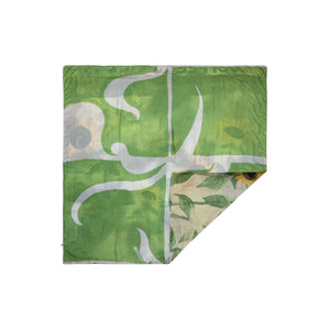 Talking Walls ava tournesol double face square scarf tournesol