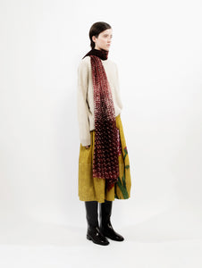 Talking Walls celeste stardust single face rectangular scarf stardust