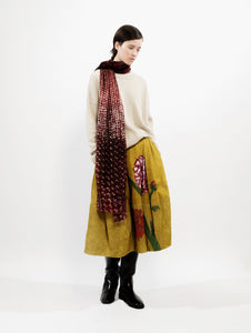 Talking Walls celeste stardust single face rectangular scarf stardust