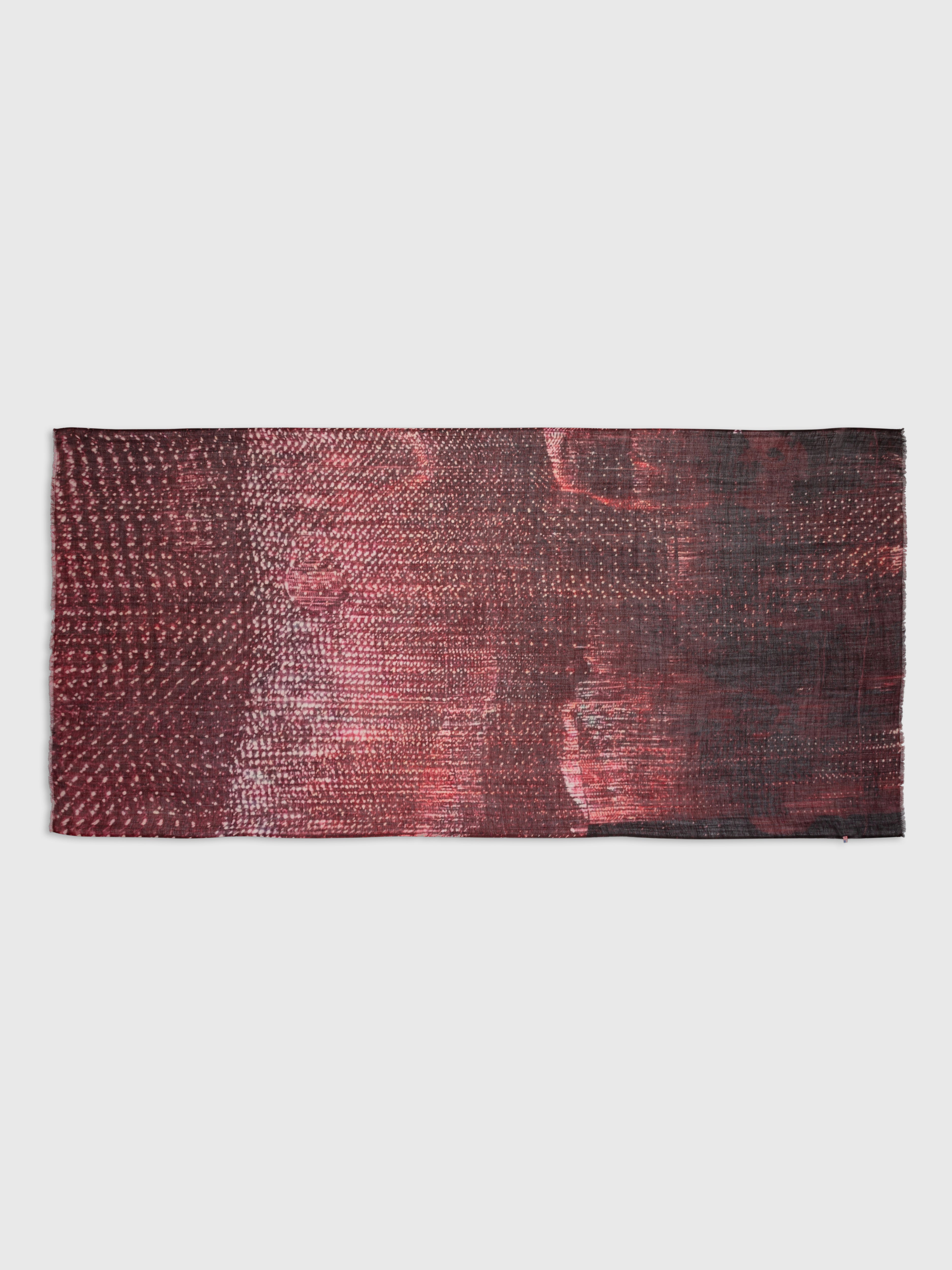 Talking Walls celeste stardust single face rectangular scarf stardust