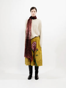 Talking Walls celeste stardust single face rectangular scarf stardust