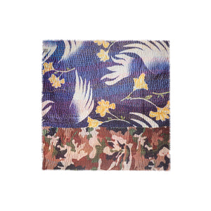 Talking Walls ela cameo single face square scarf cameo