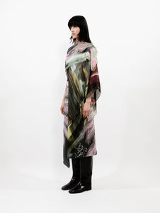 Talking Walls ela chromas single face square scarf