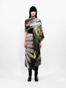 Talking Walls ela chromas single face square scarf