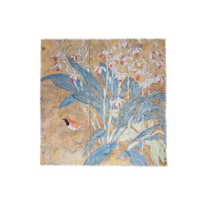 Talking Walls ela komadori single face square scarf komadori