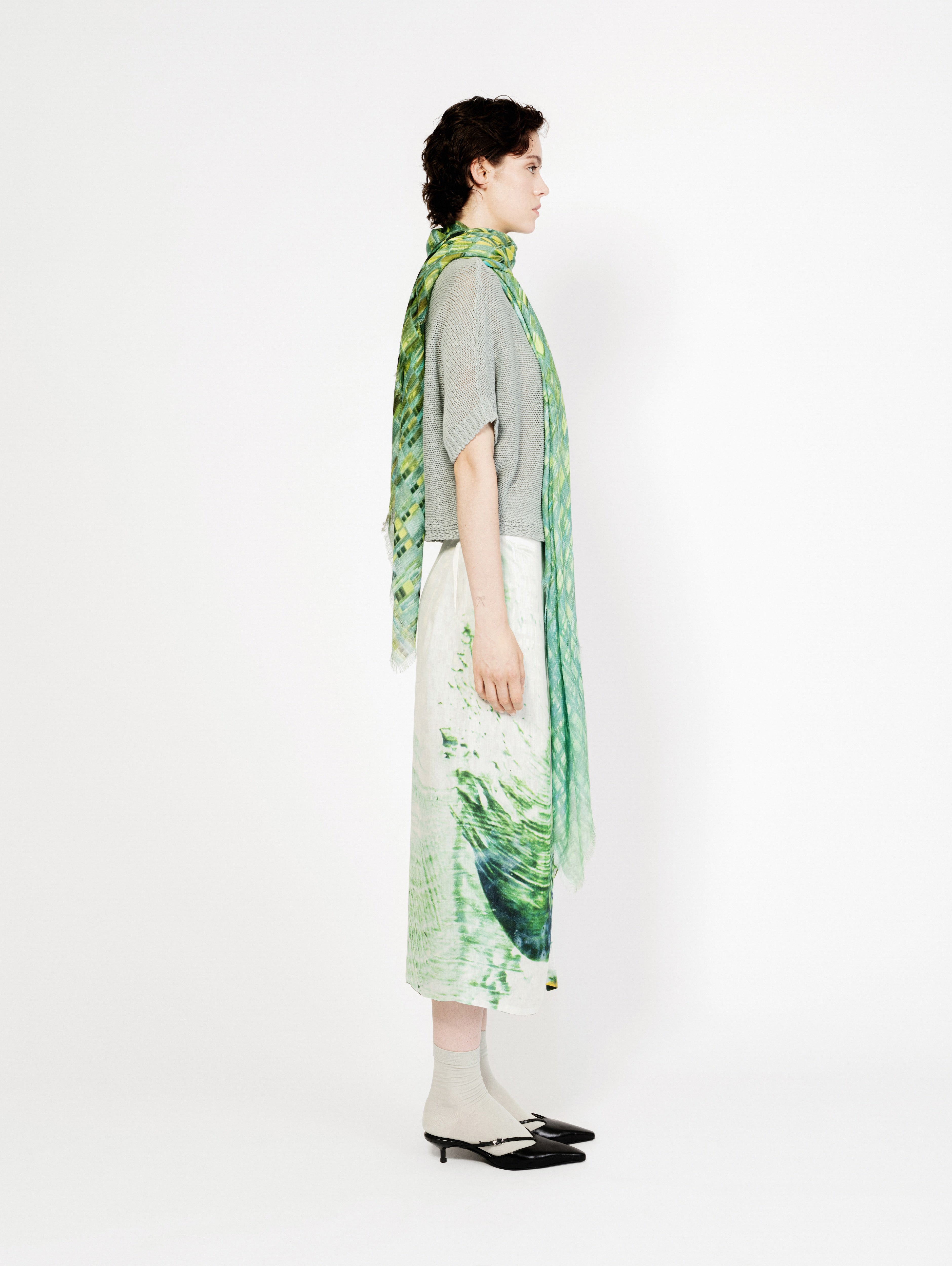 Talking Walls ela reflektor single face square scarf reflektor