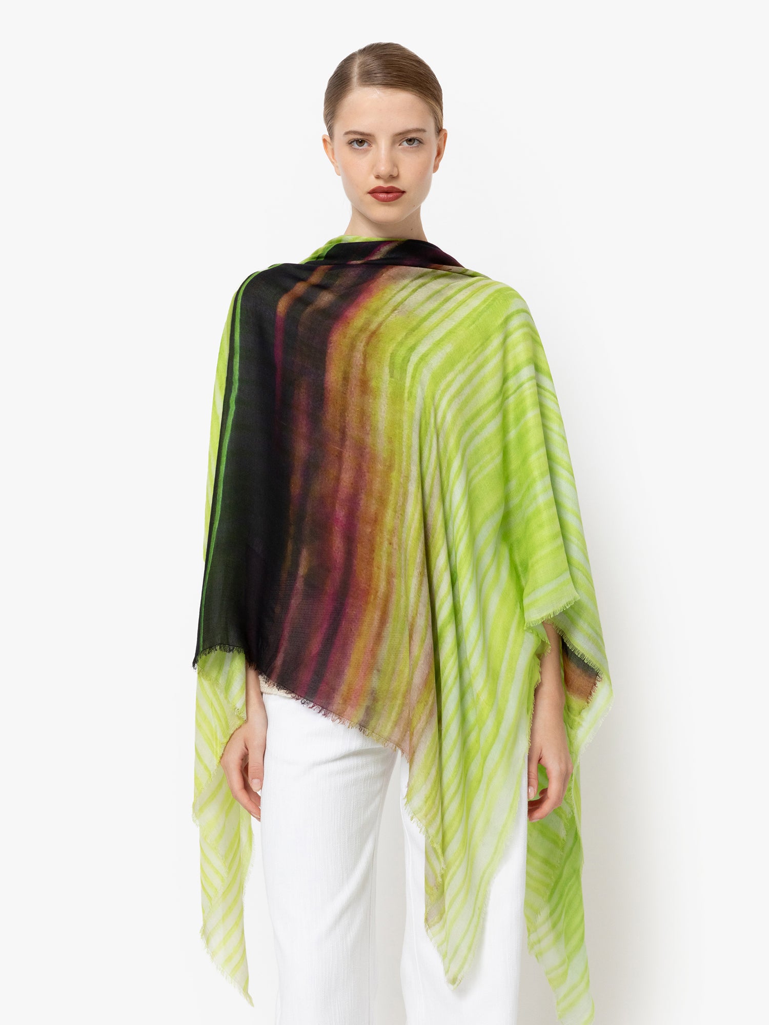 Talking Walls ela single face single face square scarf marcatore