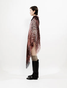 Talking Walls ela stardust single face square scarf stardust
