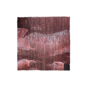 Talking Walls ela stardust single face square scarf stardust