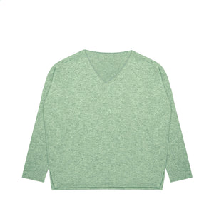 Talking Walls ira matcha relaxed sweater matcha
