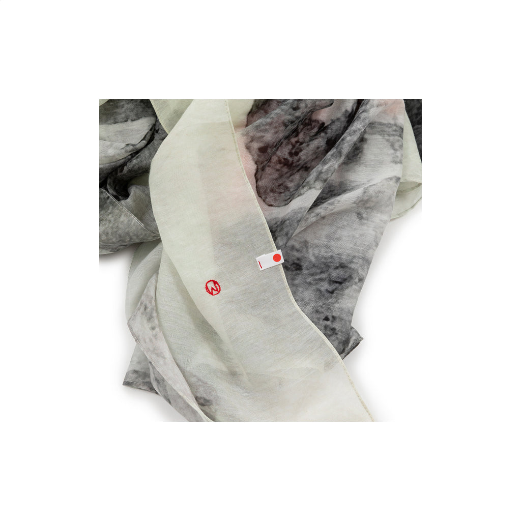 Talking Walls joy single face single face rectangular scarf sakura rectangle