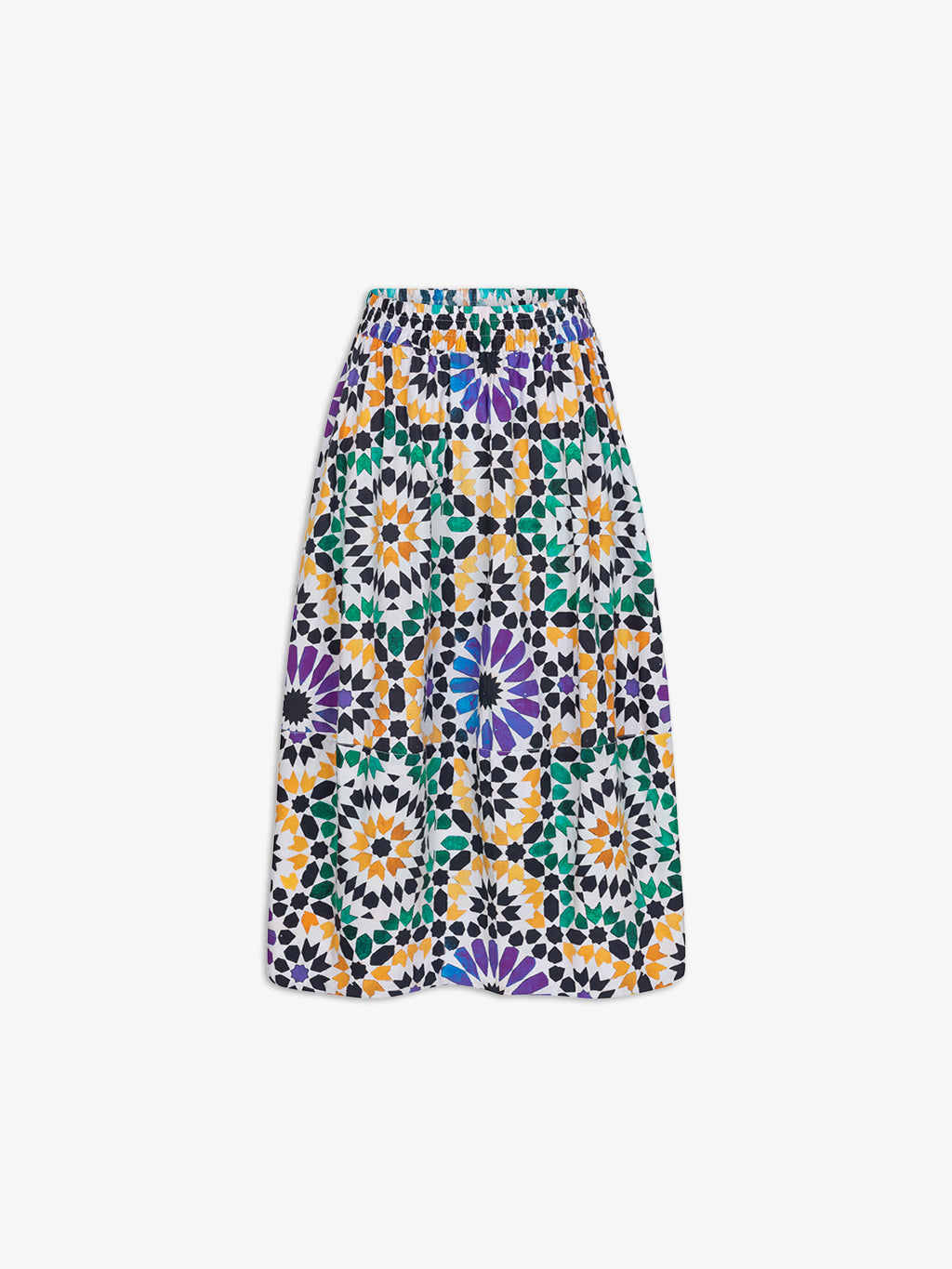 Talking Walls juju mosaic Midi Skirt mosaic